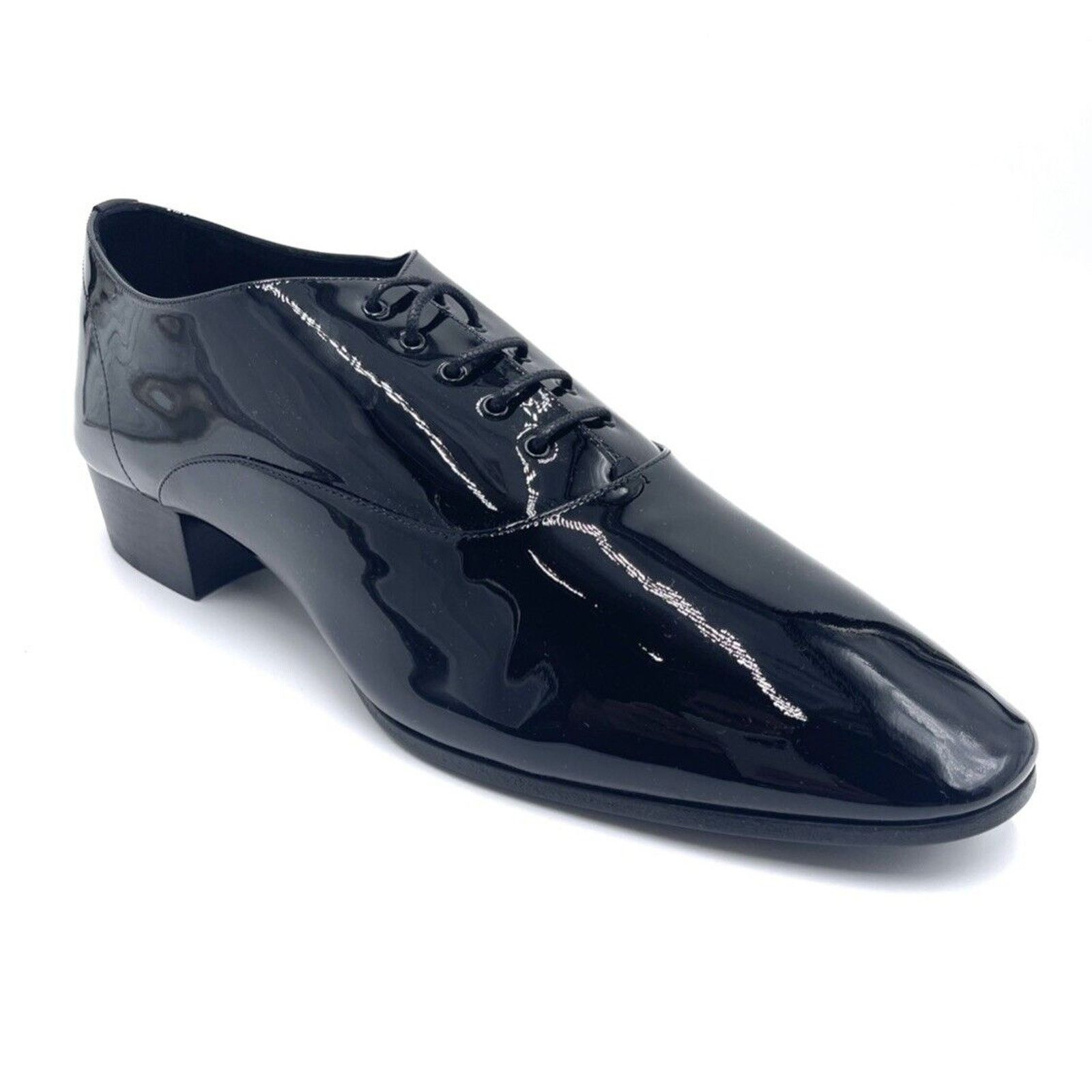 Saint Laurent Paris Tuxedo Marius 25 lace-up shoes In Black Size 7/ EU 40 Size US 7 / EU 40 - 3 Thumbnail