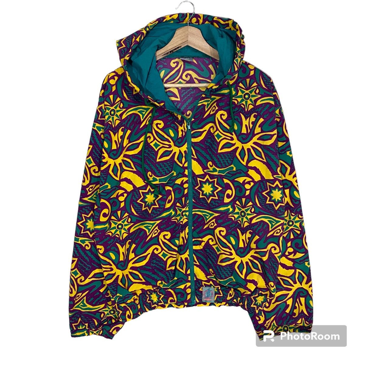 Art Comes First × O'Neill 🔥VINTAGES ONEILL OVERPRINTS HOODIE JACKET Size US M / EU 48-50 / 2 - 2 Thumbnail