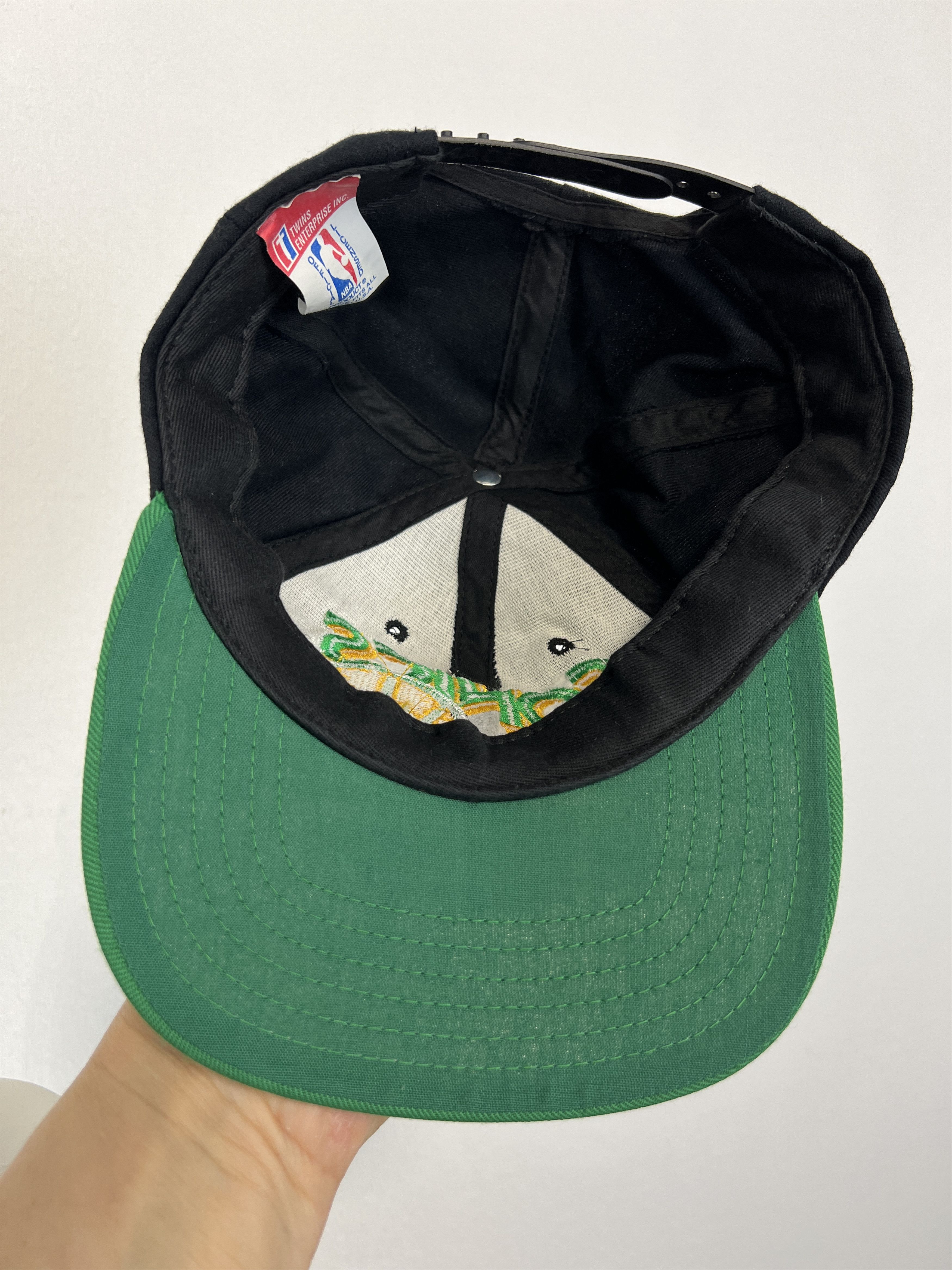 Vintage Vintage Seattle Sonics Supersonics NBA Snapback Cap Hat Rare Size ONE SIZE - 7 Thumbnail