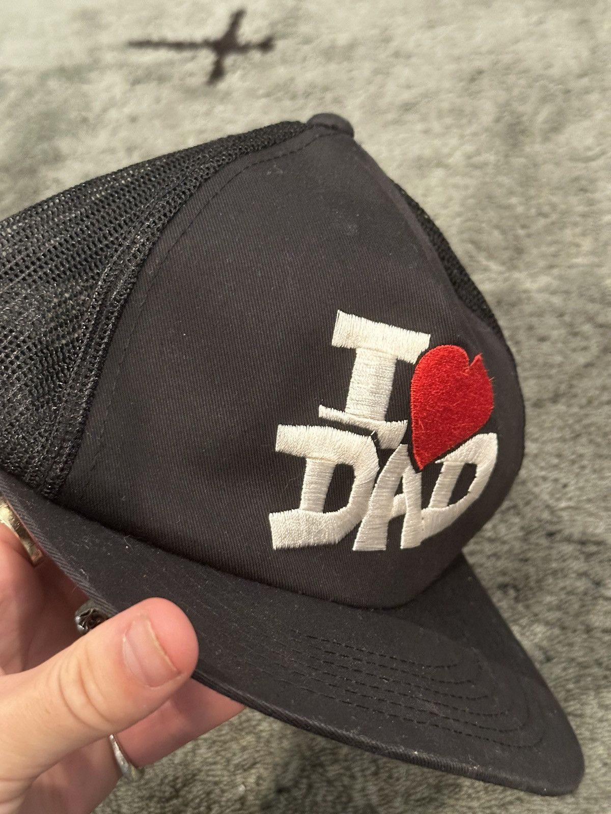 Vintage Vintage “I Heart Dad” Trucker Hat Size ONE SIZE - 6 Thumbnail