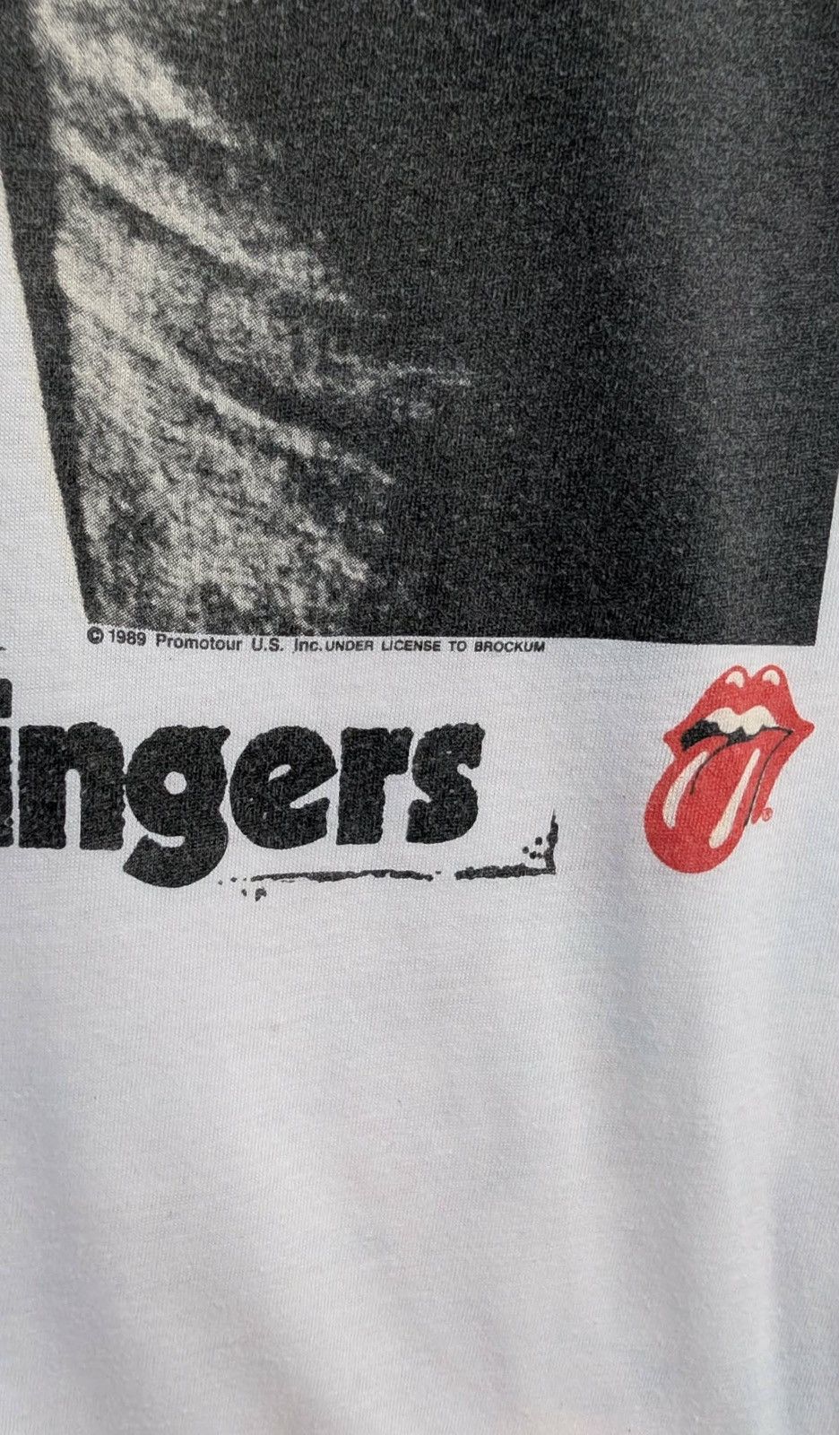 Brockum Vintage Rolling Stones tshirt sticky fingers single stitch Size US L / EU 52-54 / 3 - 4 Thumbnail