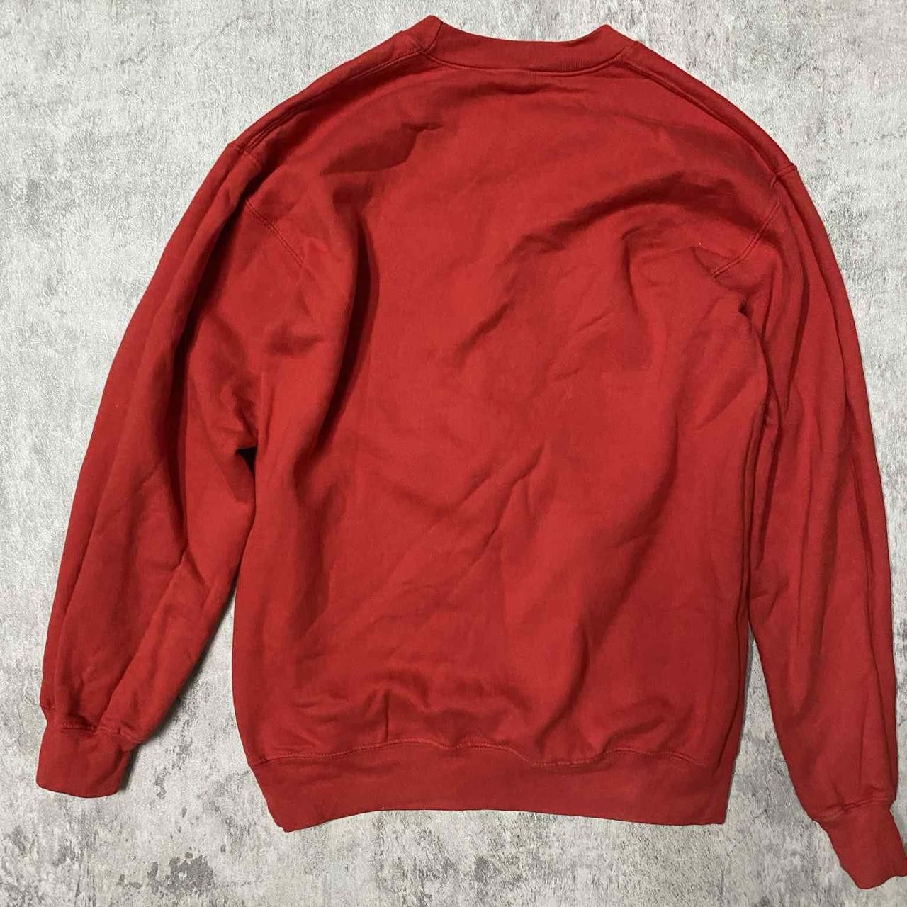 Gildan Red vintage crewneck sweatshirt Size US S / EU 44-46 / 1 - 4 Thumbnail