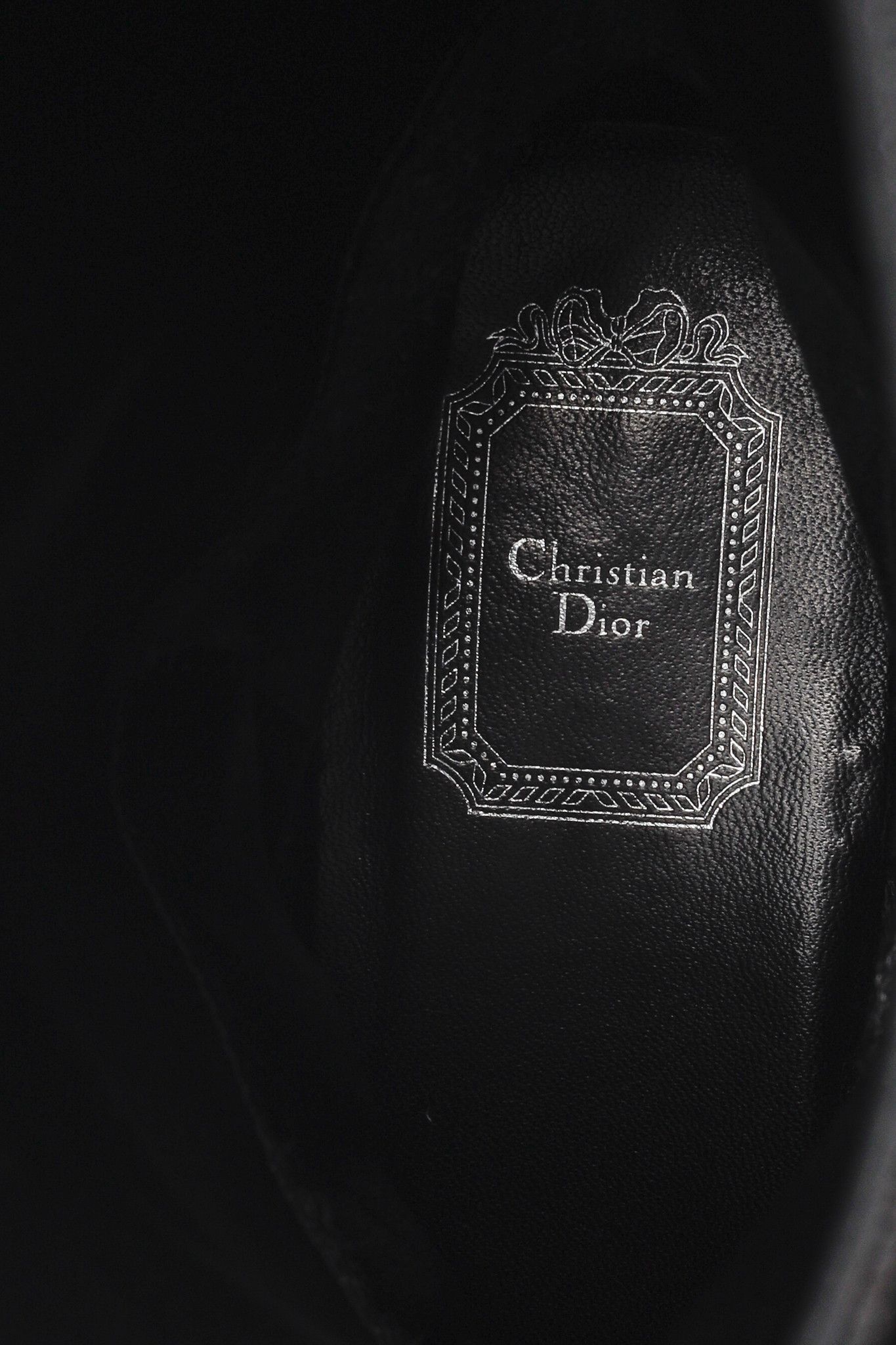 Dior Christian Dior Black Cannage Quilted Biker Boots Size US 8.5 / IT 38.5 - 10 Thumbnail