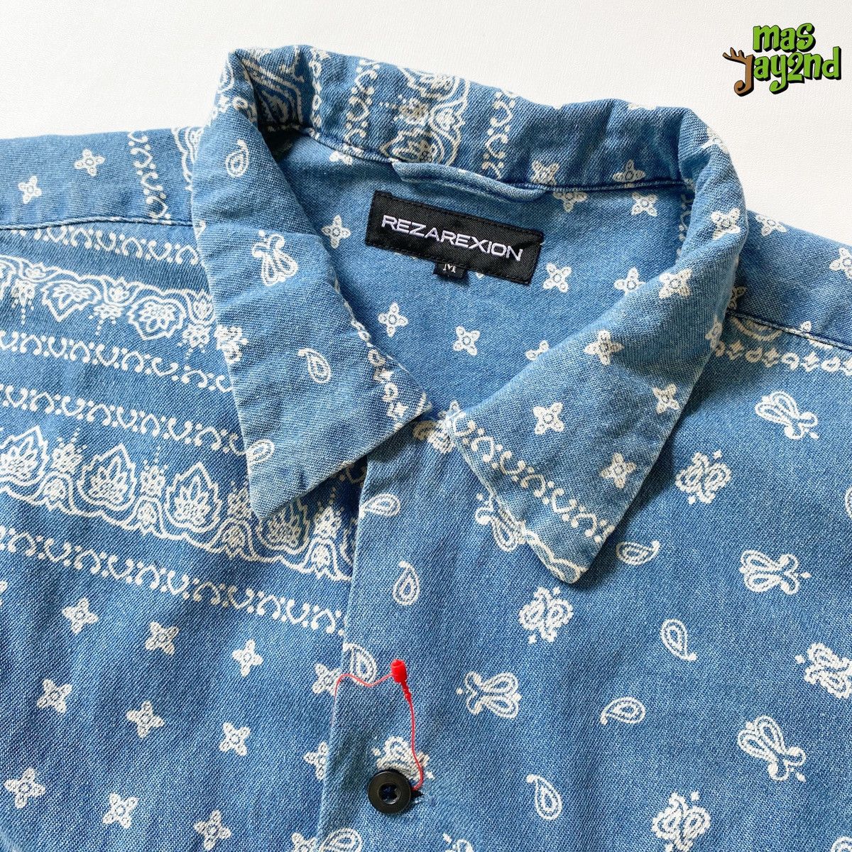 Japanese Brand REZAREXION PAISLEY ALOHA SHIRTS Size US M / EU 48-50 / 2 - 4 Thumbnail