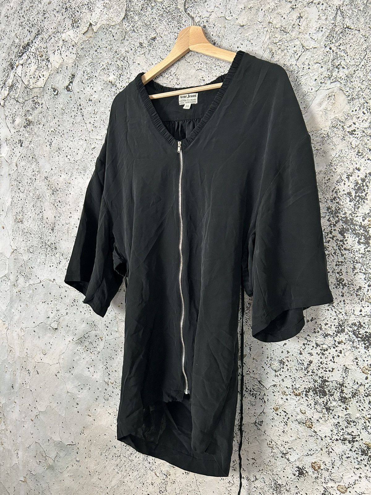 Acne Studios Vintage Acne Jeans Silk Dress Luxury Designer Rare Grunge Size XS / US 0-2 / IT 36-38 - 2 Thumbnail