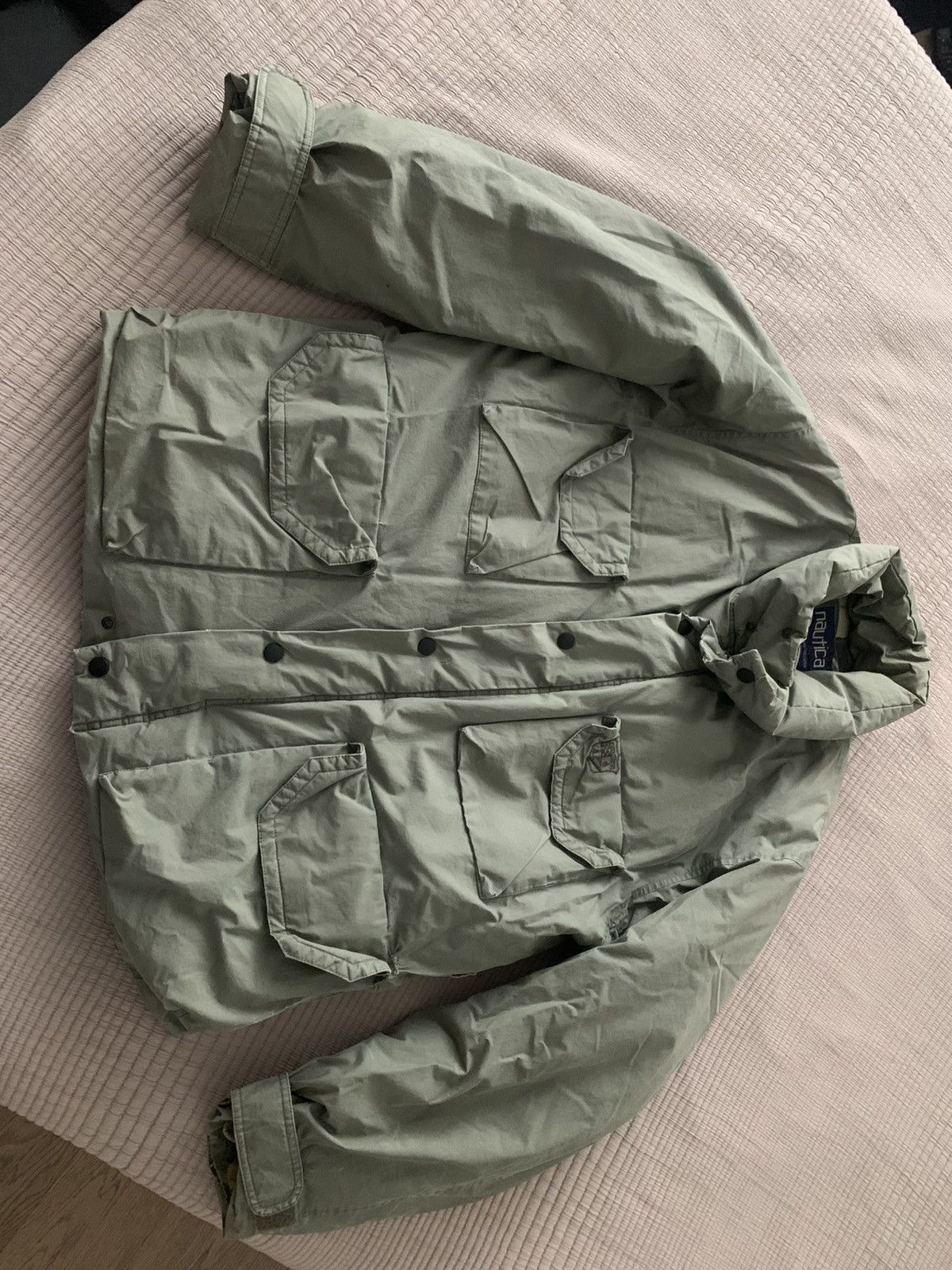 Nautica Vintage Nautica Down Coat Size US XL / EU 56 / 4 - 2 Thumbnail