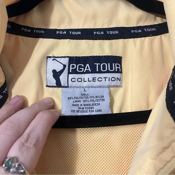 PGA Tour PGA tour Original pull over lightweight jacket in yellow Lg Size US L / EU 52-54 / 3 - 3 Thumbnail