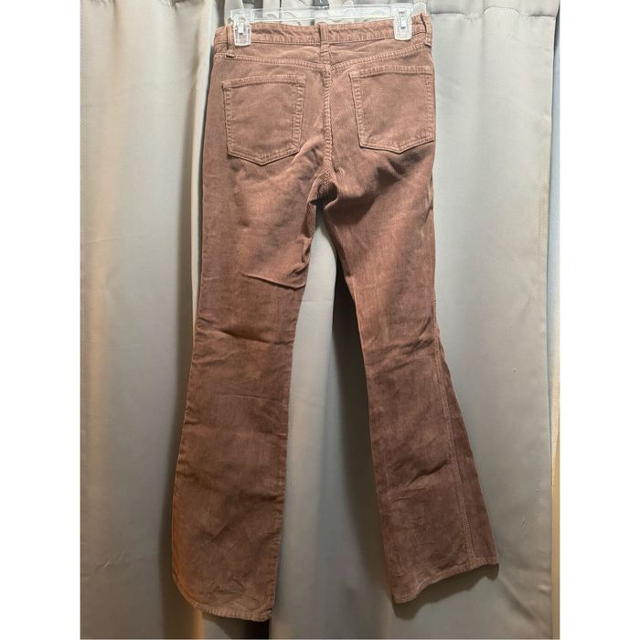 Brandy Melville brown corduroy flare jeans , no