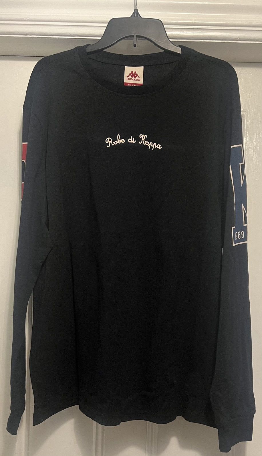 Kappa Authentic Robe Di Kappa Giovani Sera Jet Black Tee XL Size US XL / EU 56 / 4 - 1 Thumbnail