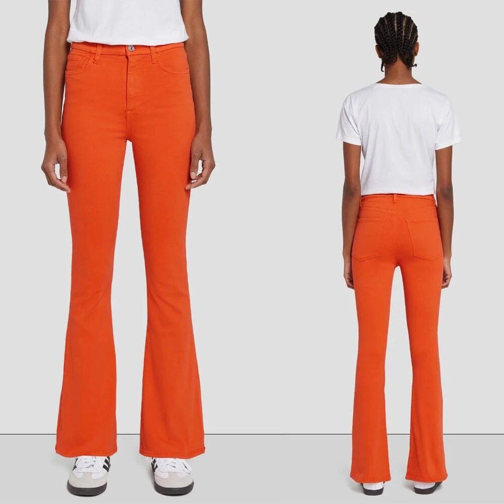 7 For All Mankind NWT New $228 7 For All Mankind Ultra High Rise Skinny Bootc Size 26" / US 2 / IT 38 - 1 Thumbnail
