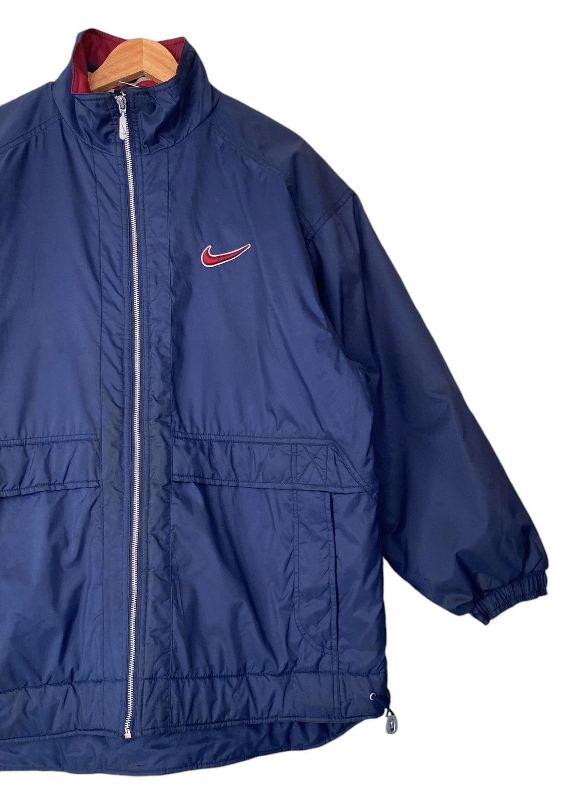Nike Vtg🔥NIKE 90s Zipper Jacket Size US M / EU 48-50 / 2 - 3 Thumbnail