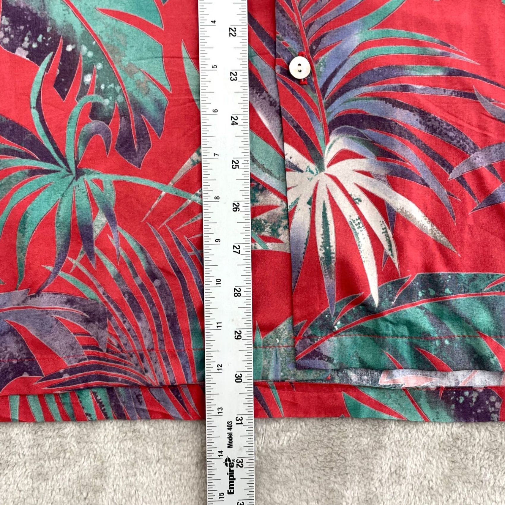 Tori Richard VINTAGE Tori Richard Shirt Men Large Multi Floral Hawaiian Mother Pearl Buttons Size US L / EU 52-54 / 3 - 6 Thumbnail