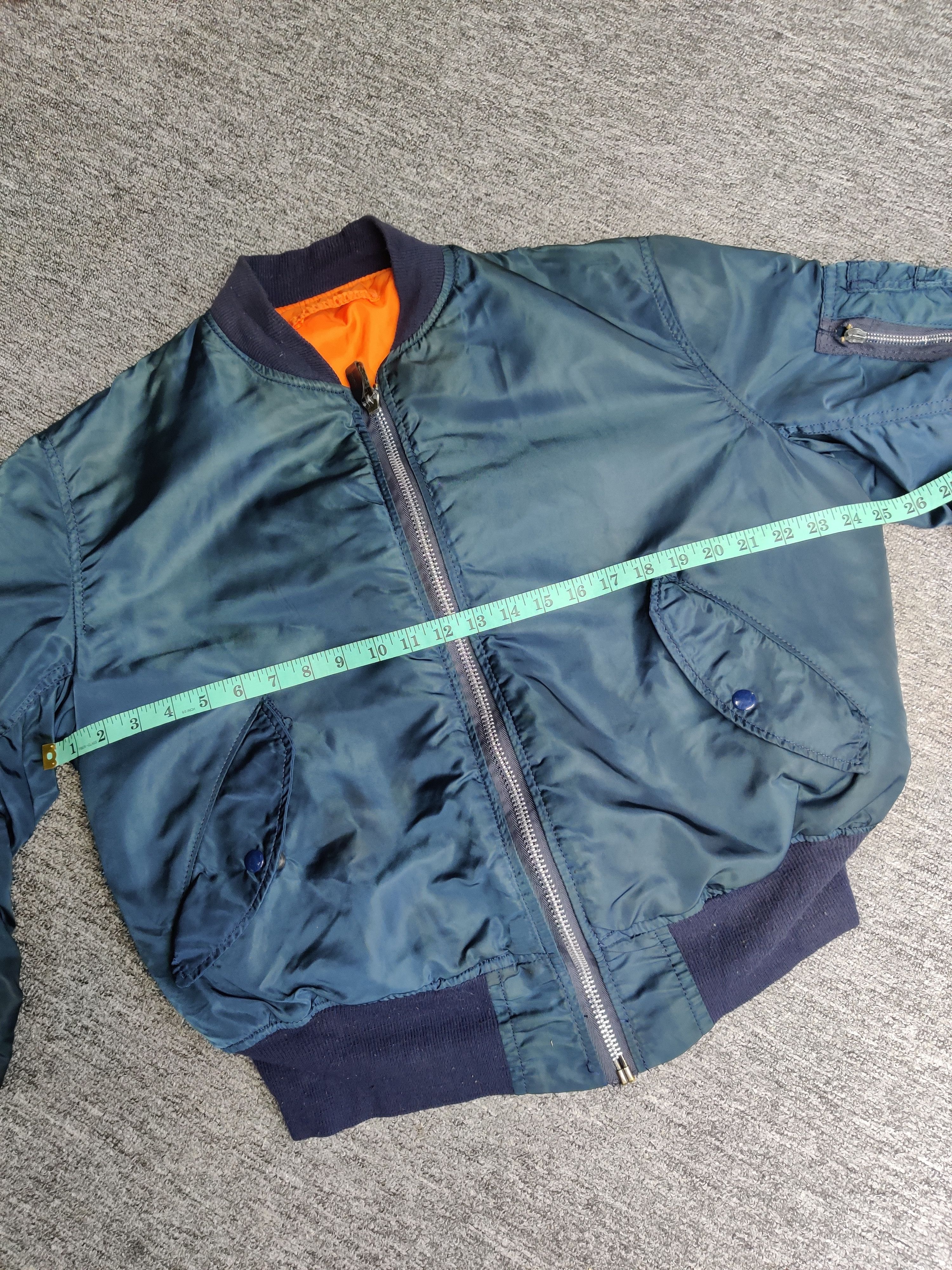 Vintage 90s Alpha Industries MA-1 Flight Bomber Jacket
