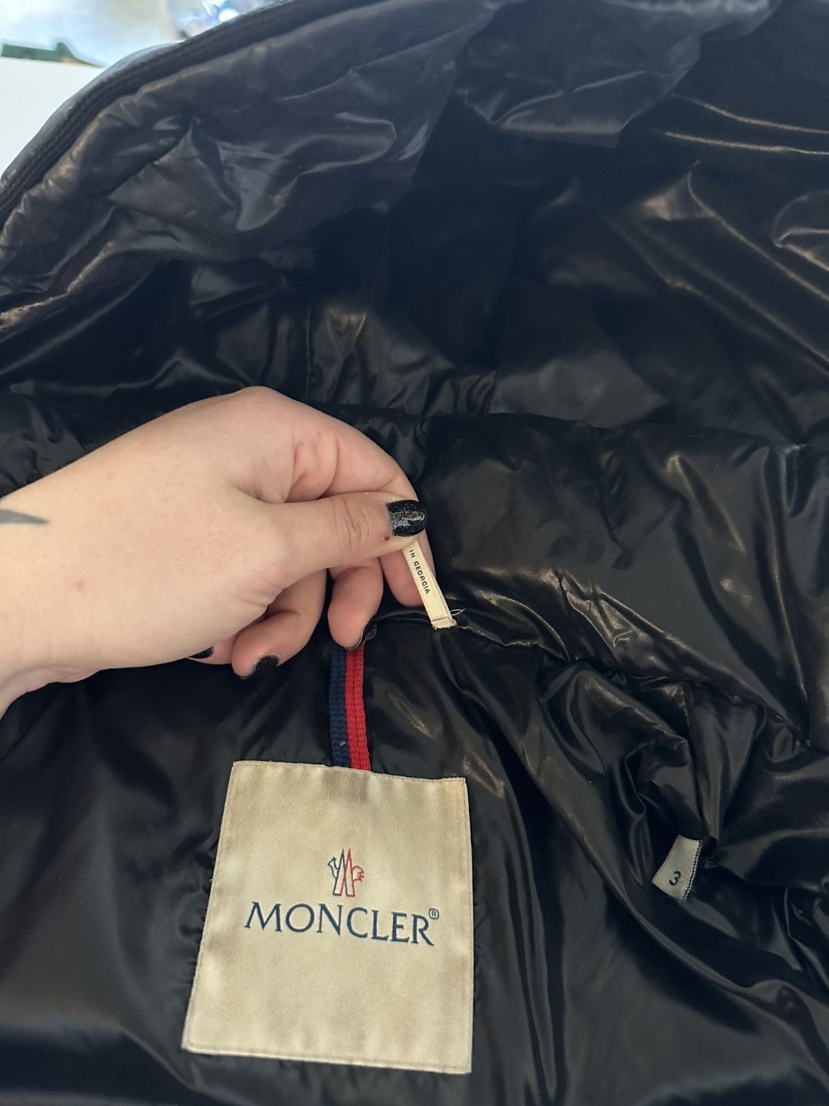 Moncler Moncler Women's Moka Long Puffer Coat Quilted Goose Down Size ONE SIZE - 8 Thumbnail