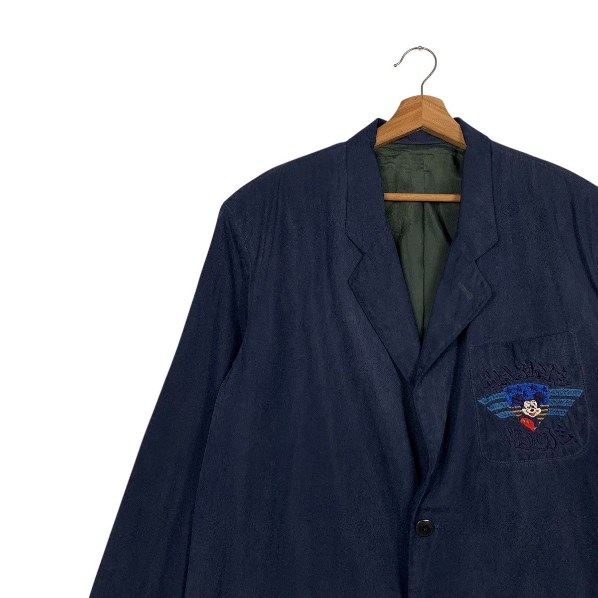 Iceberg ICEBERG X DISNEY Marine Mouse Logo Casual Jacket #2360-C106 Size US L / EU 52-54 / 3 - 6 Thumbnail