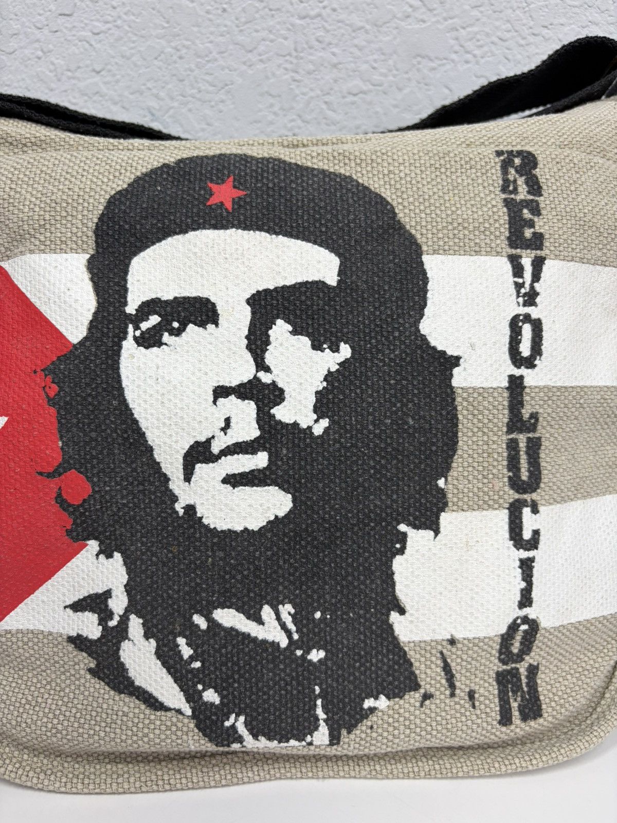 Diesel Vintage Che Guevara Revolution Messenger Shoulder Bag Army Size ONE SIZE - 7 Thumbnail