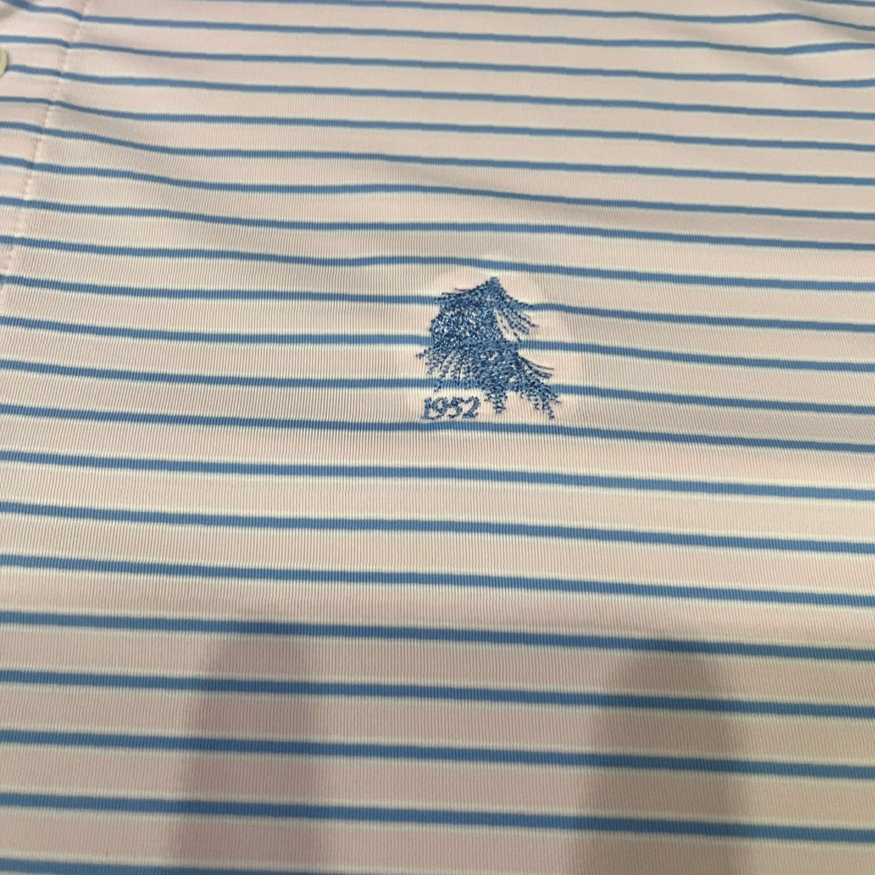 Footjoy FootJoy Polo Shirt Mens XL Pink Stripe Striped Golf Athletic Pine Lake Country Club 1952 Multicolor Countries 1952 Shirt Size US XL / EU 56 / 4 - 2 Thumbnail