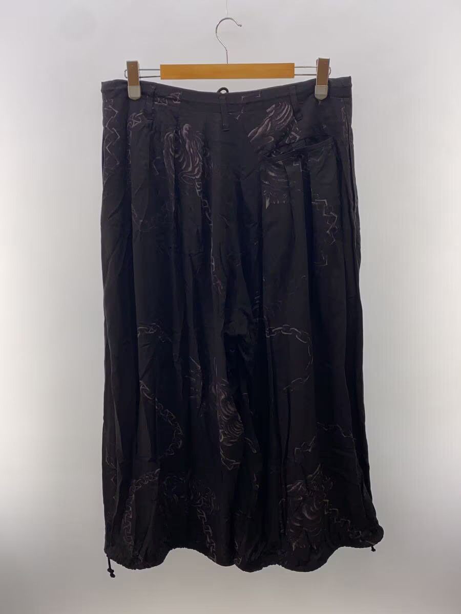 Yohji Yamamoto BLACK Scandal Yohji Yamamoto 19AW rayon pants HC-P93-224 Size US 37 - 2 Thumbnail