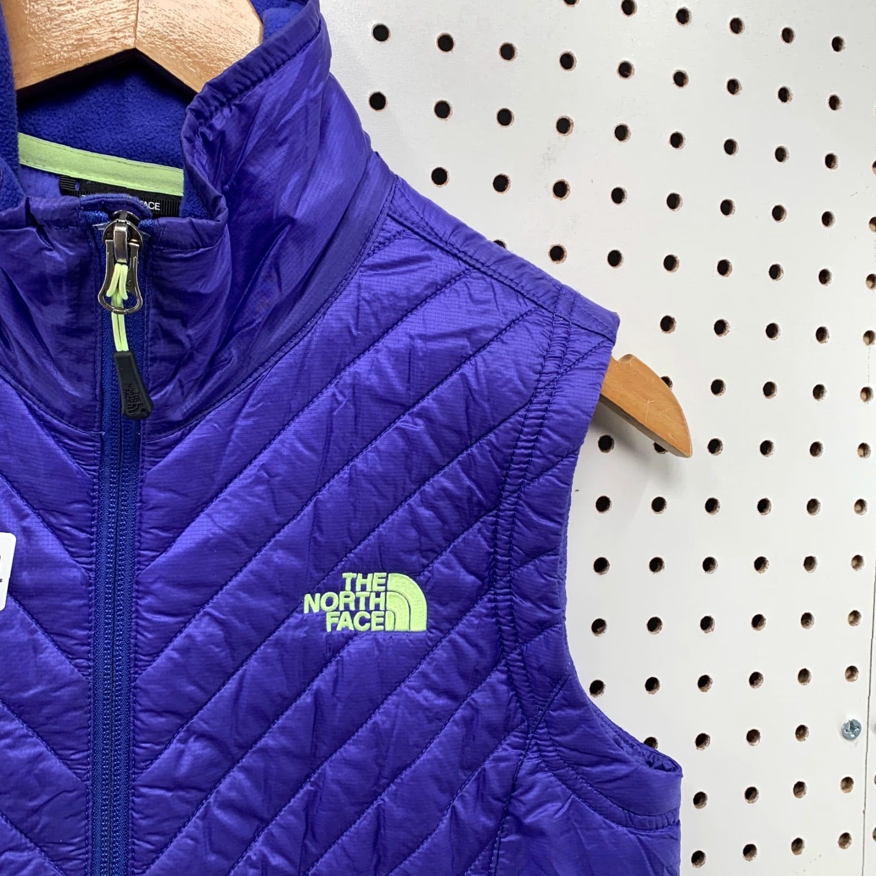 The North Face The North Face Puffer Vest Jacket Womens Small Purple Quilted 17.5x26 Blue | The North Face Quilted Vest Jacket Womens Small Purple Blue 17.5x26 Size S / US 4 / IT 40 - 7 Thumbnail