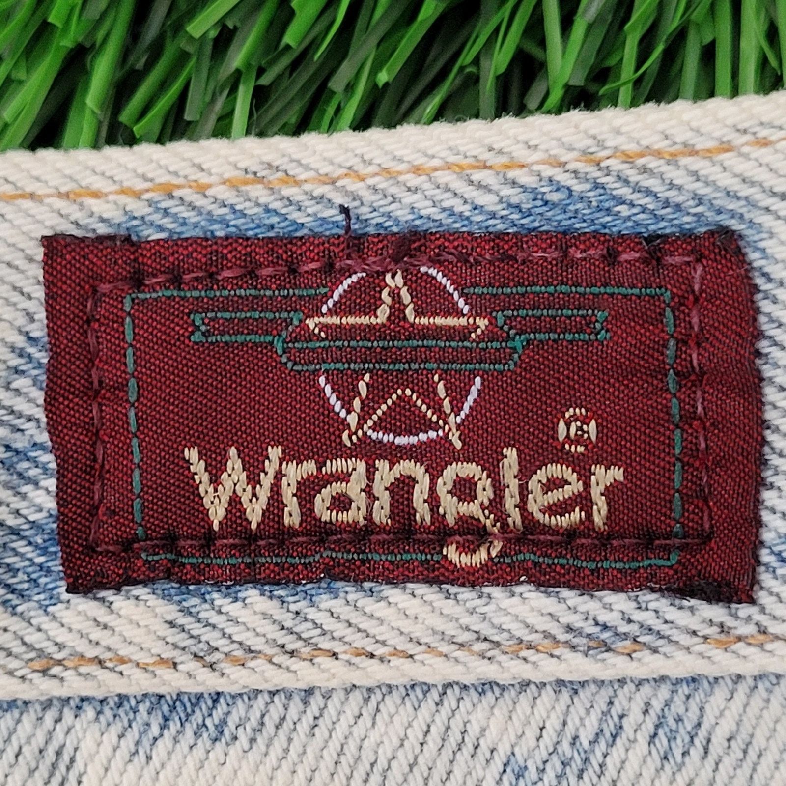 Wrangler VTG 80s Wrangler Acid-Wash Jeans High-Rise Double Knee USA Size US 30 / EU 46 - 11 Thumbnail
