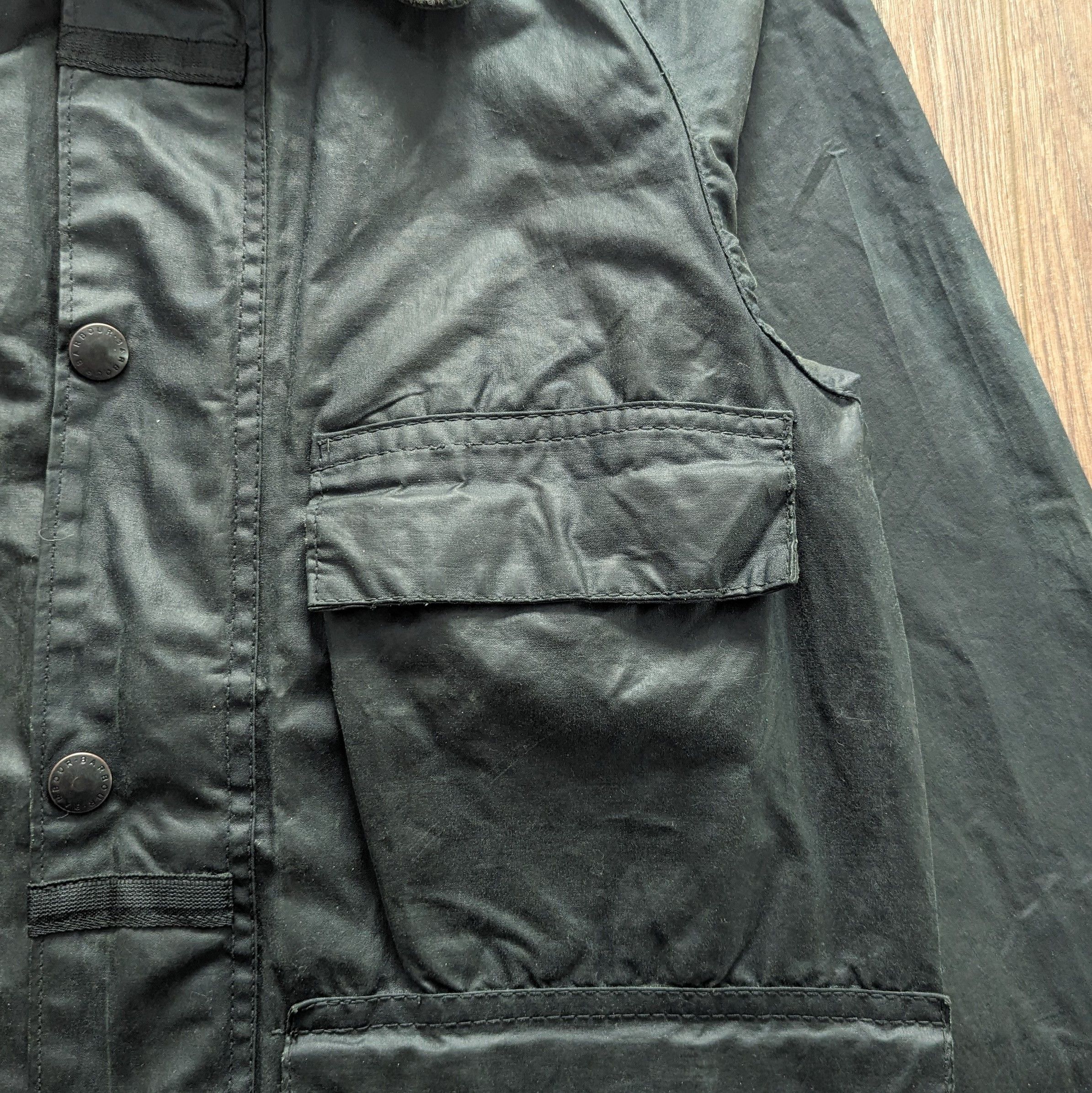 Barbour Barbour Two Crown A105 Bedale Wax Jacket 81cm/32in England Size US XS / EU 42 / 0 - 7 Thumbnail