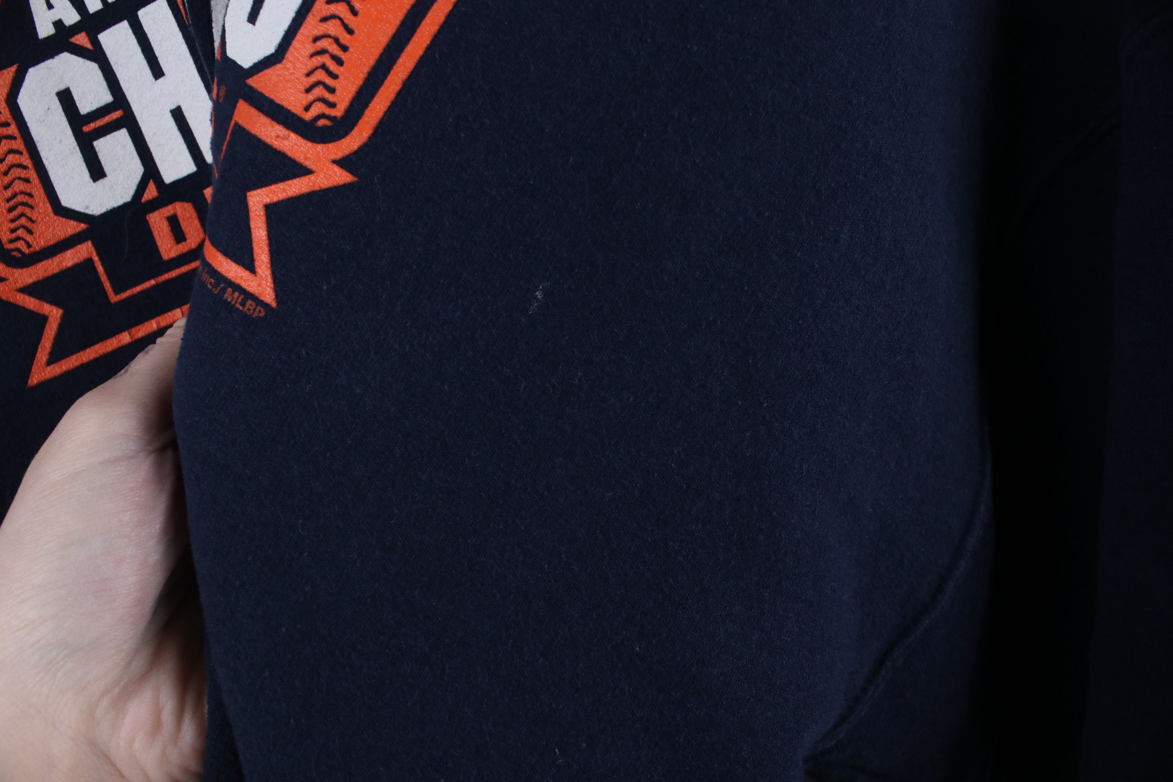 Vintage Vintage Y2K World Series Detroit Tigers Baseball Hoodie Blue Size US XL / EU 56 / 4 - 6 Thumbnail