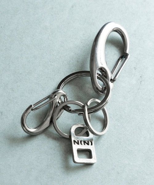 Number (N)ine NUMBER NINE PLATE HOLE LOGO KEYCHAIN CARABINER Size ONE SIZE - 4 Thumbnail