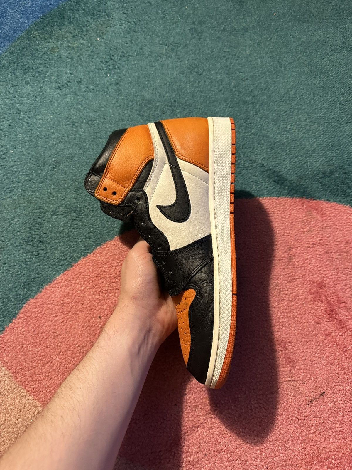 Jordan Brand Air Jordan 1 Retro High OG Shattered Backboard 2015 Size US 12 / EU 45 - 5 Thumbnail