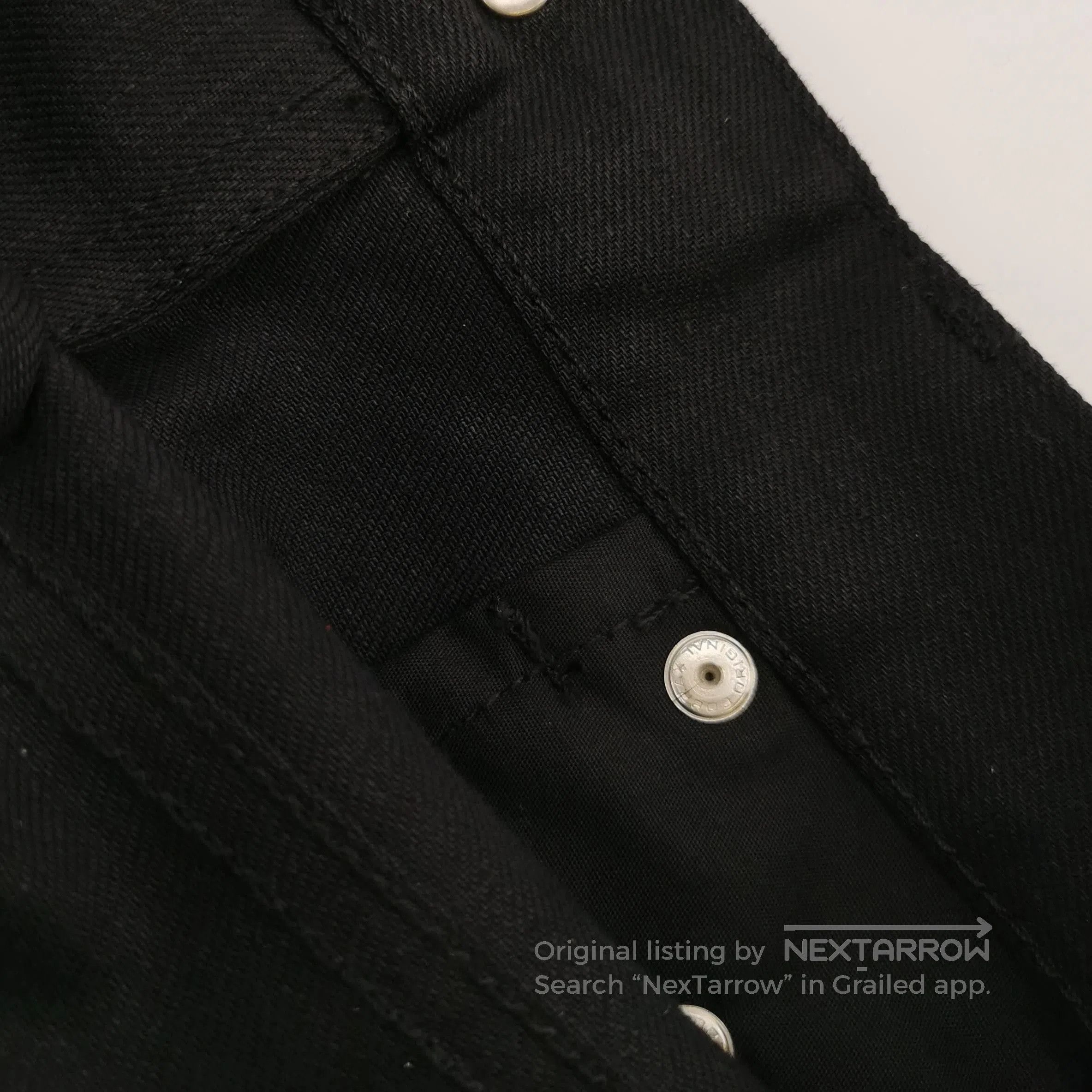 Saint Laurent Paris Saint Laurent Black Zip-Detail Leather Panel Pants XS. Size US 28 / EU 44 - 8 Thumbnail