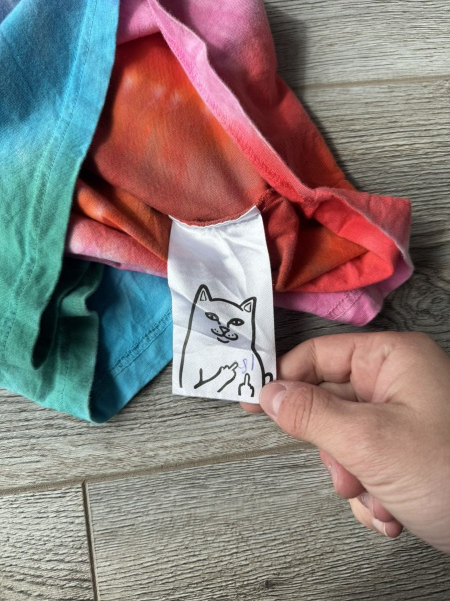 RIPNDIP RipNDip Rainbow Tie Dye Skate Tee Size US M / EU 48-50 / 2 - 5 Thumbnail
