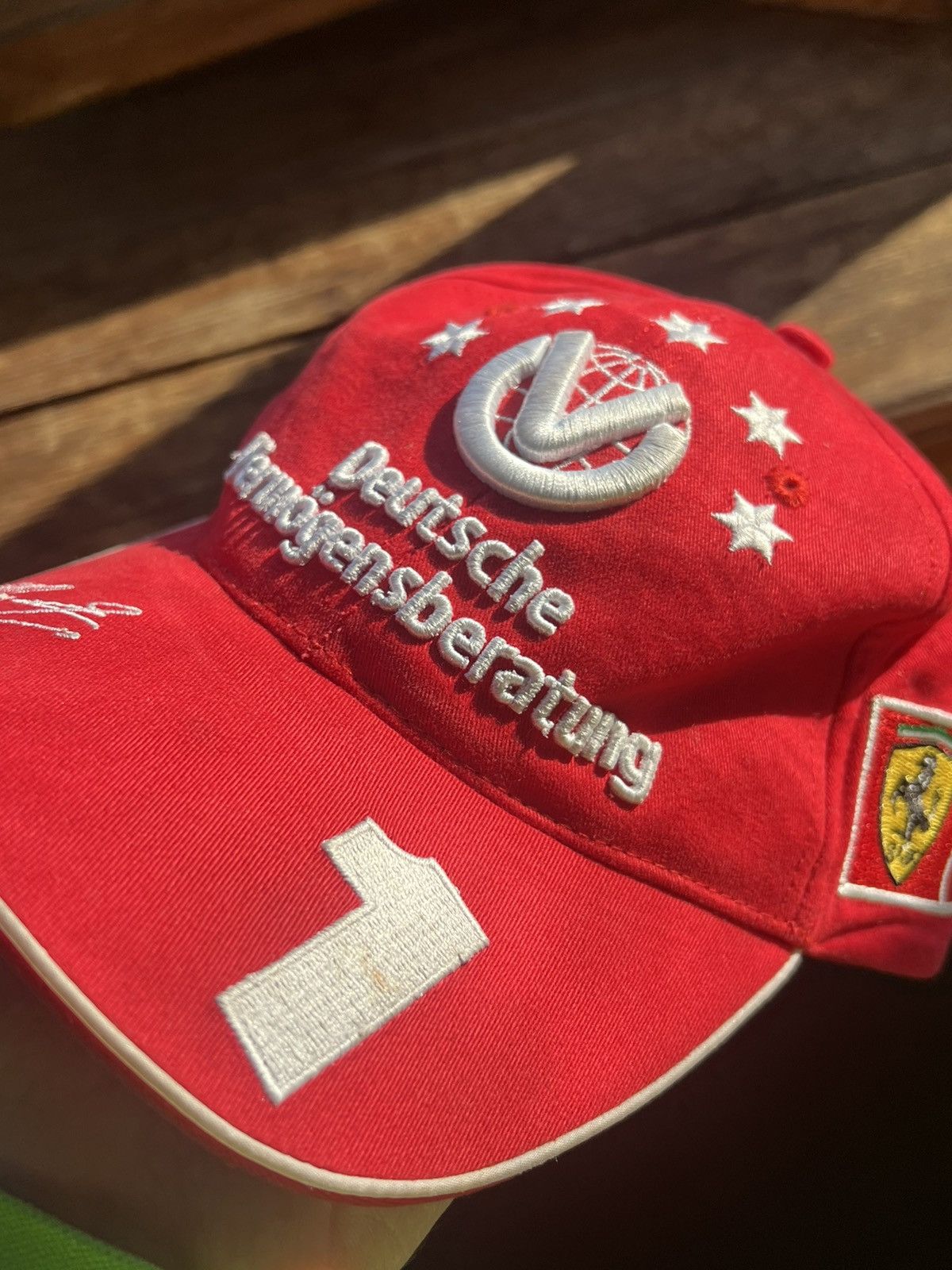 Ferrari Vintage Hat Michael Schumacher Formula 1 Ferrari racing cap Size ONE SIZE - 6 Thumbnail