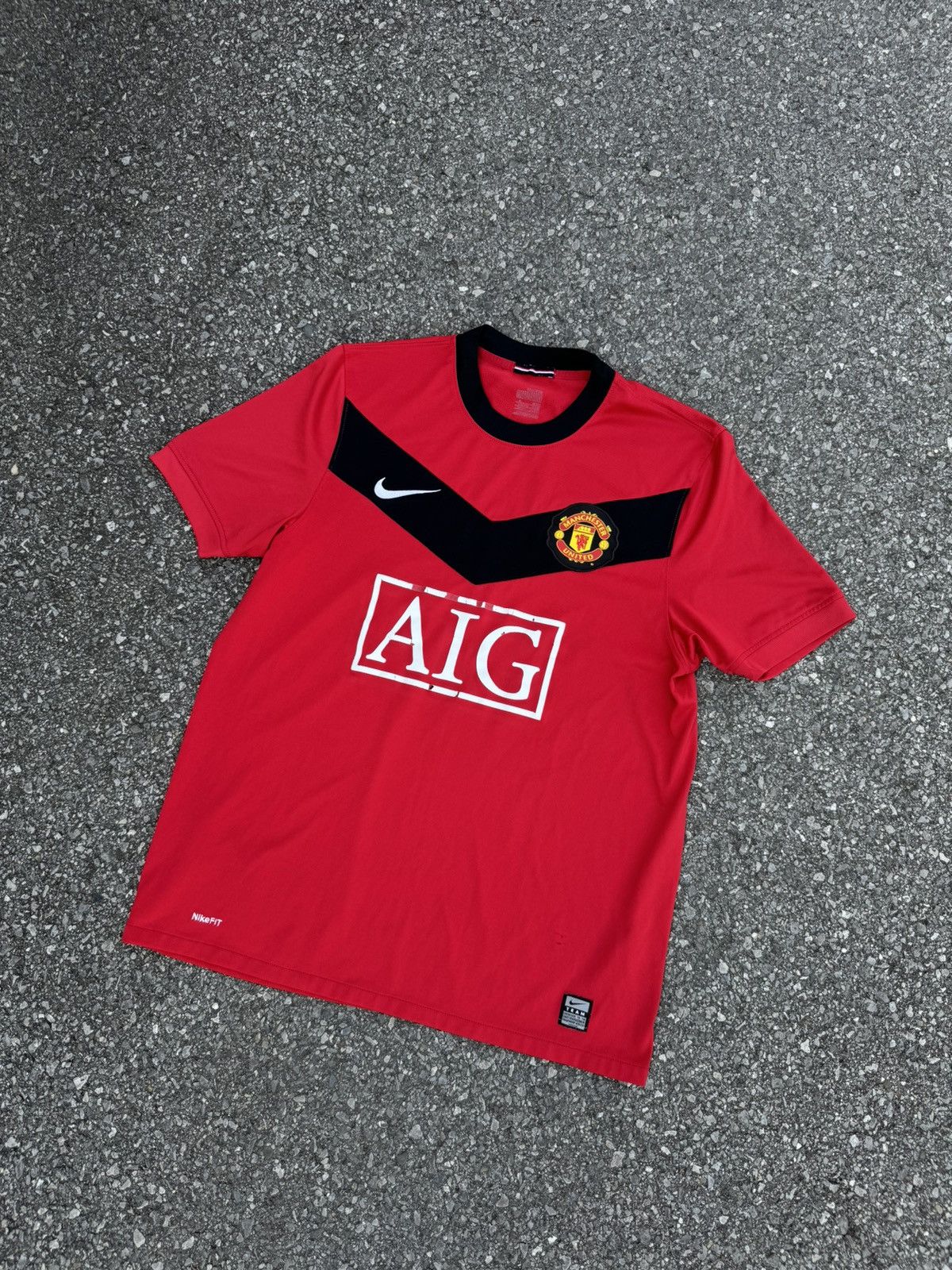 Nike Nike Manchester United F.C football jersey tees vintage logo Size US M / EU 48-50 / 2 - 2 Thumbnail