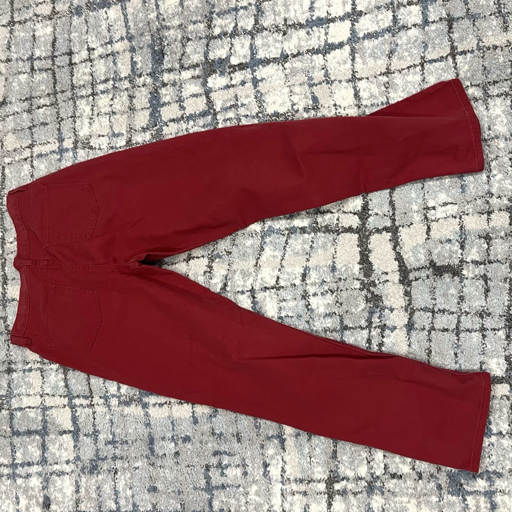 Vintage L.L. Bean Pants Womens Size 14 Straight Leg Chino Pockets Red Shirt? Size 36" / US 14 / IT 50 - 3 Thumbnail