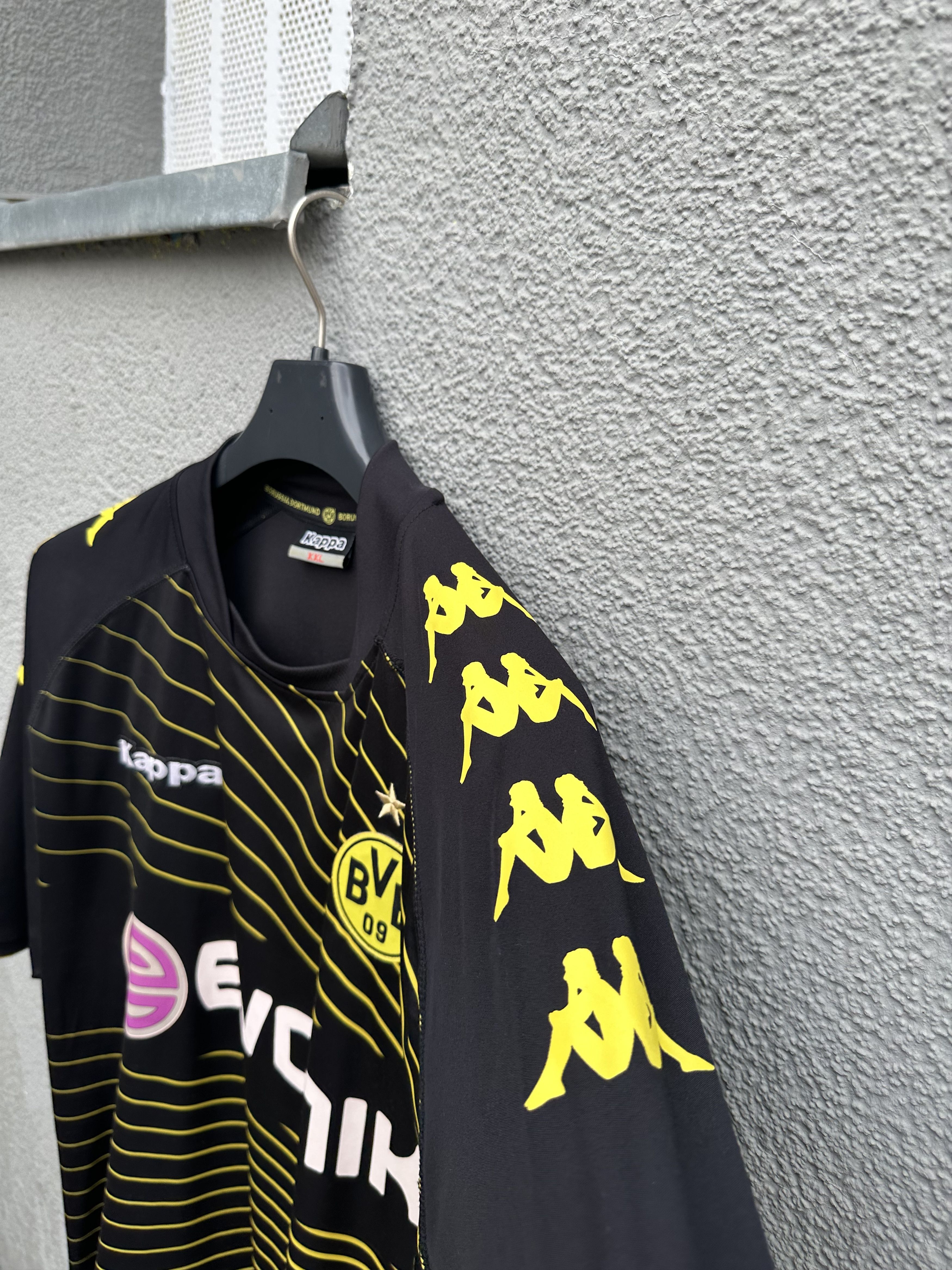 Kappa BORUSSIA DORTMUND 2009/10 AWAY JERSEY KAPPA Size US XXL / EU 58 / 5 - 6 Thumbnail