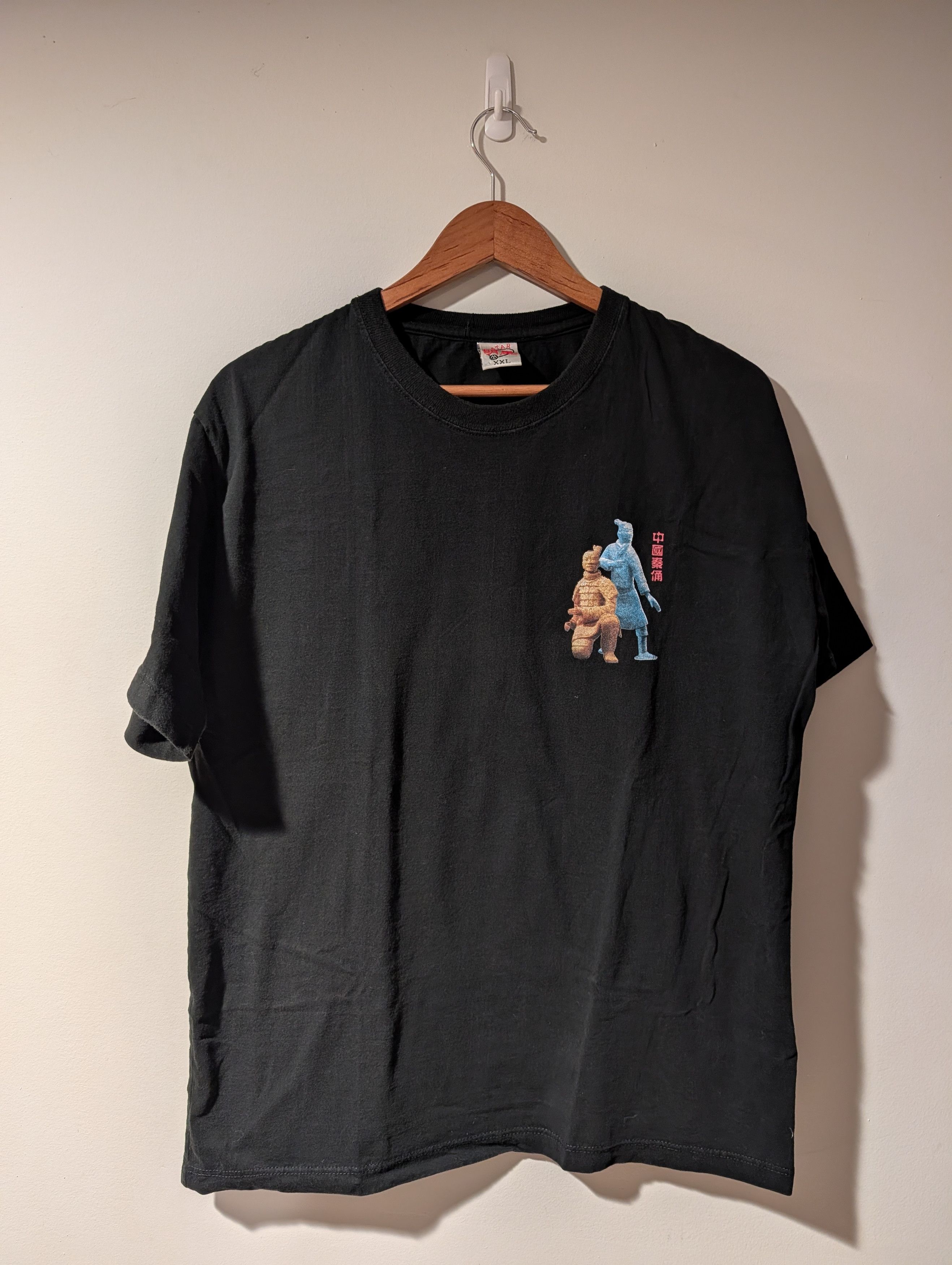 Arts & Science Vintage Chinese Terracotta Warriors Graphic T-Shirt Large Size US L / EU 52-54 / 3 - 1 Thumbnail