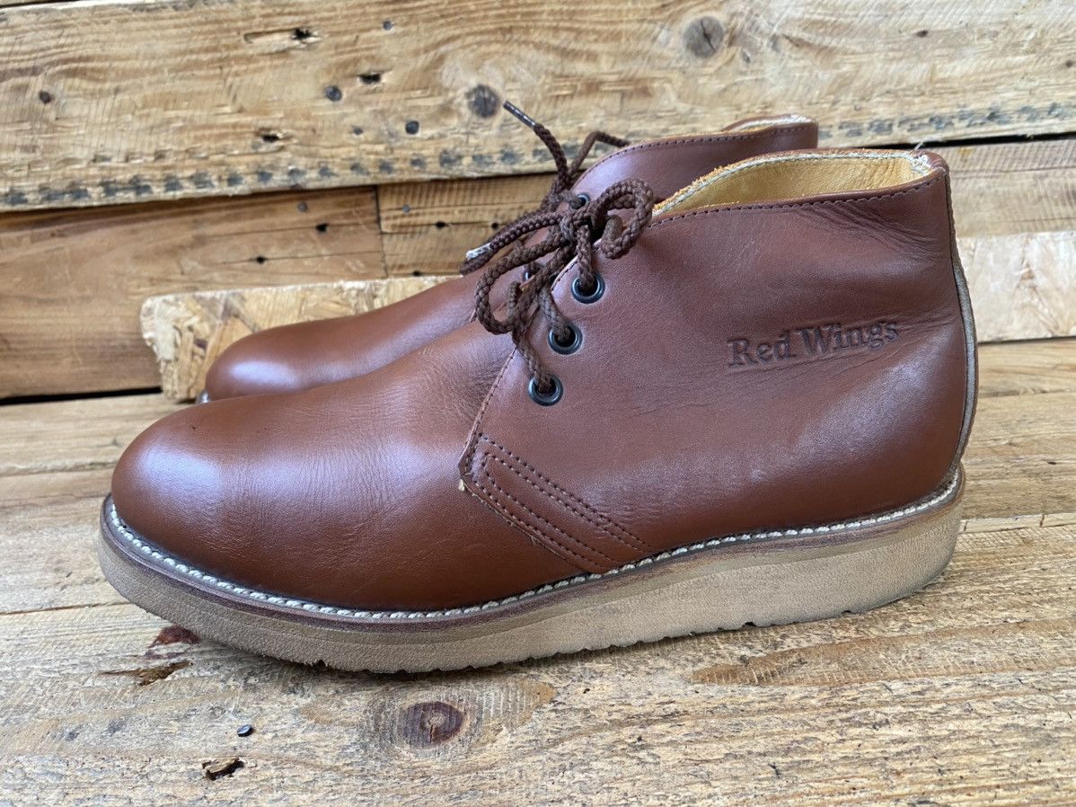 Red Wing Redwing chukka traction tread leather books uk 6.5D Size US 7.5 / EU 40-41 - 5 Thumbnail