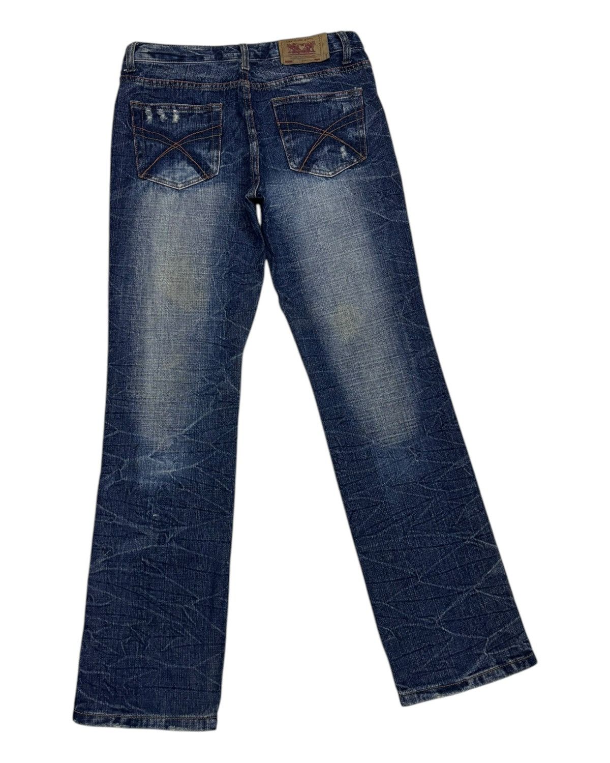 Japanese Brand Japanese Brand M2368 Ripped Distressed Denim Jeans Size US 30 / EU 46 - 4 Thumbnail