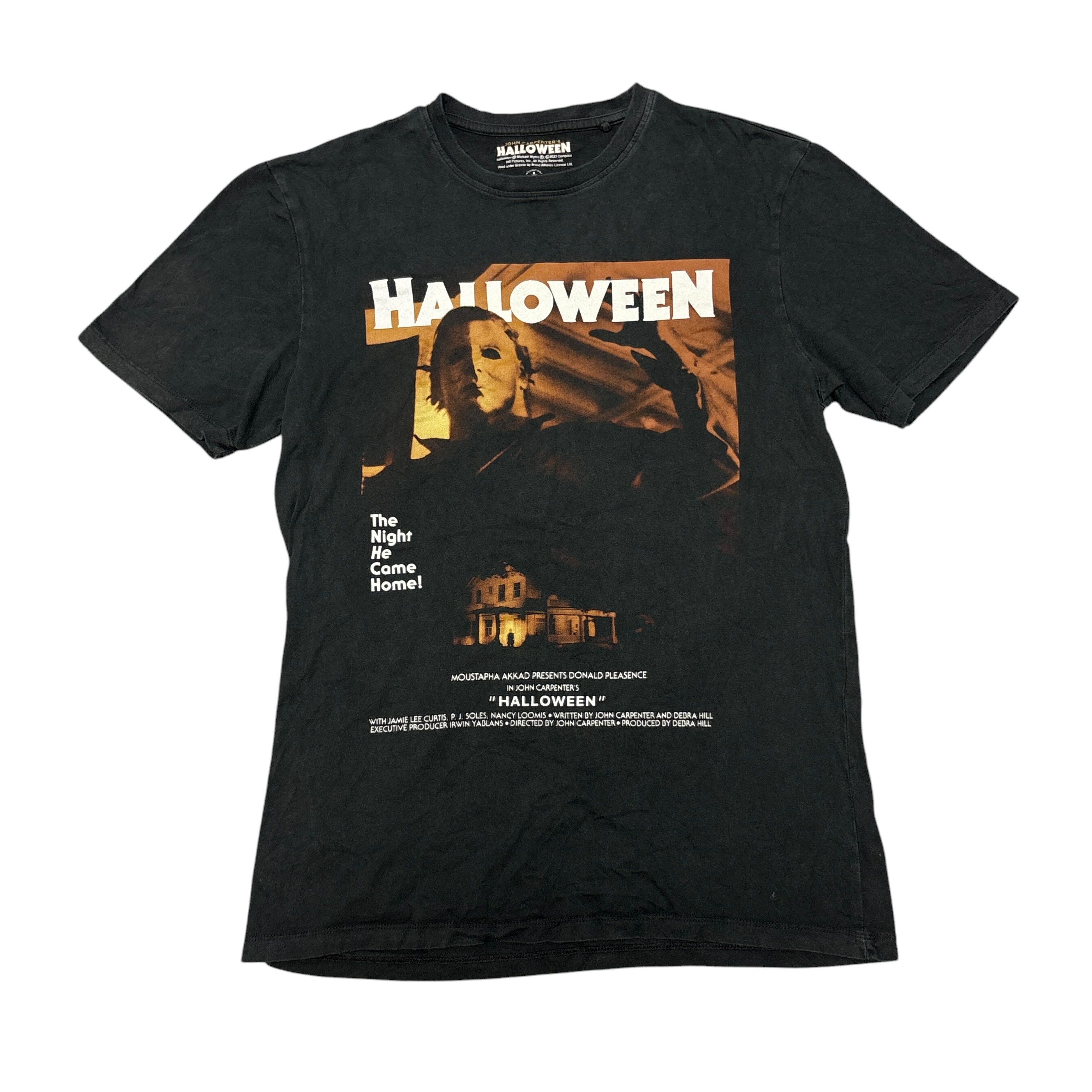 Vintage Halloween Shirt Horror Movie Promo Michael Myers Cinema Film Size US S / EU 44-46 / 1 - 1 Thumbnail