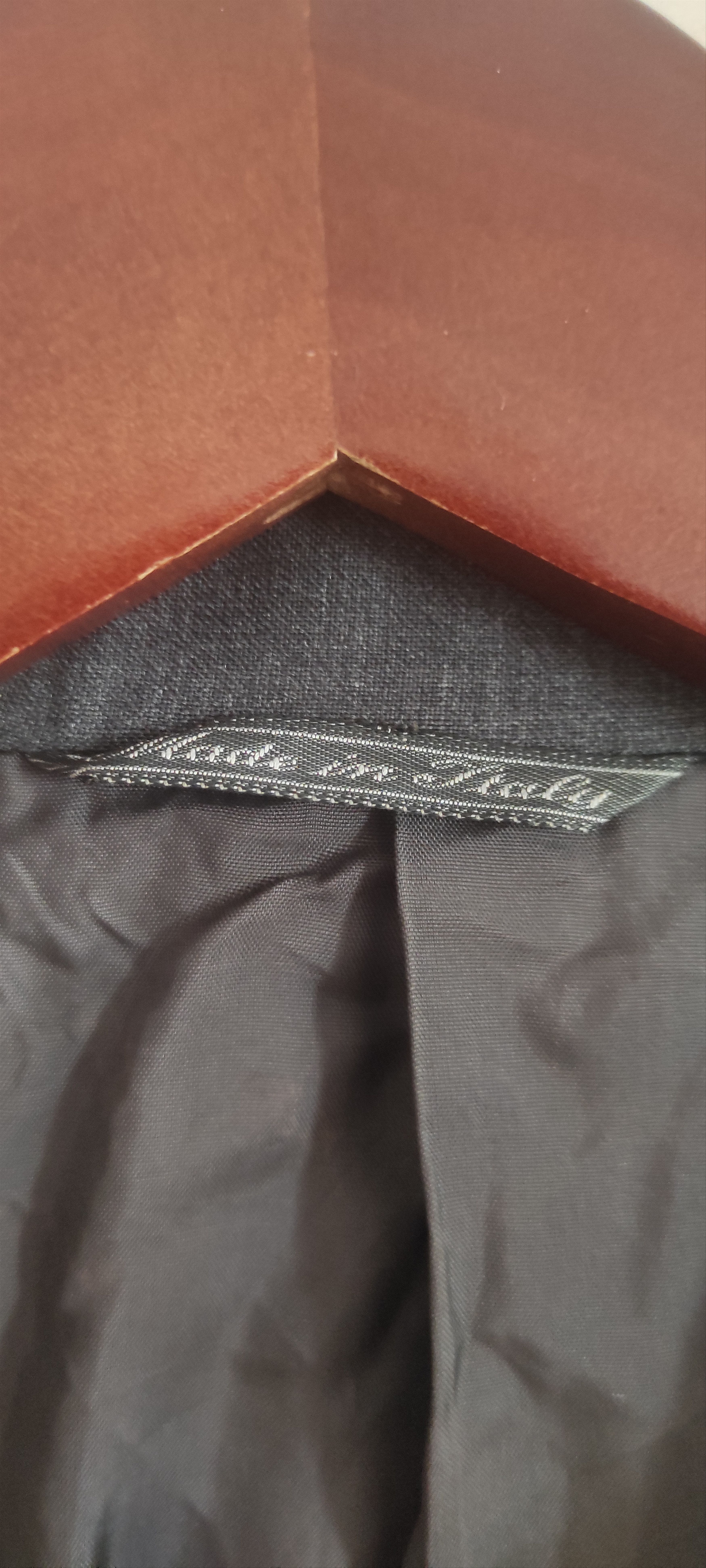Cerruti 1881 Nino Cerruti Dark Gray Check 100% Wool Blazer Sport Coat Size US M / EU 48-50 / 2 - 10 Thumbnail