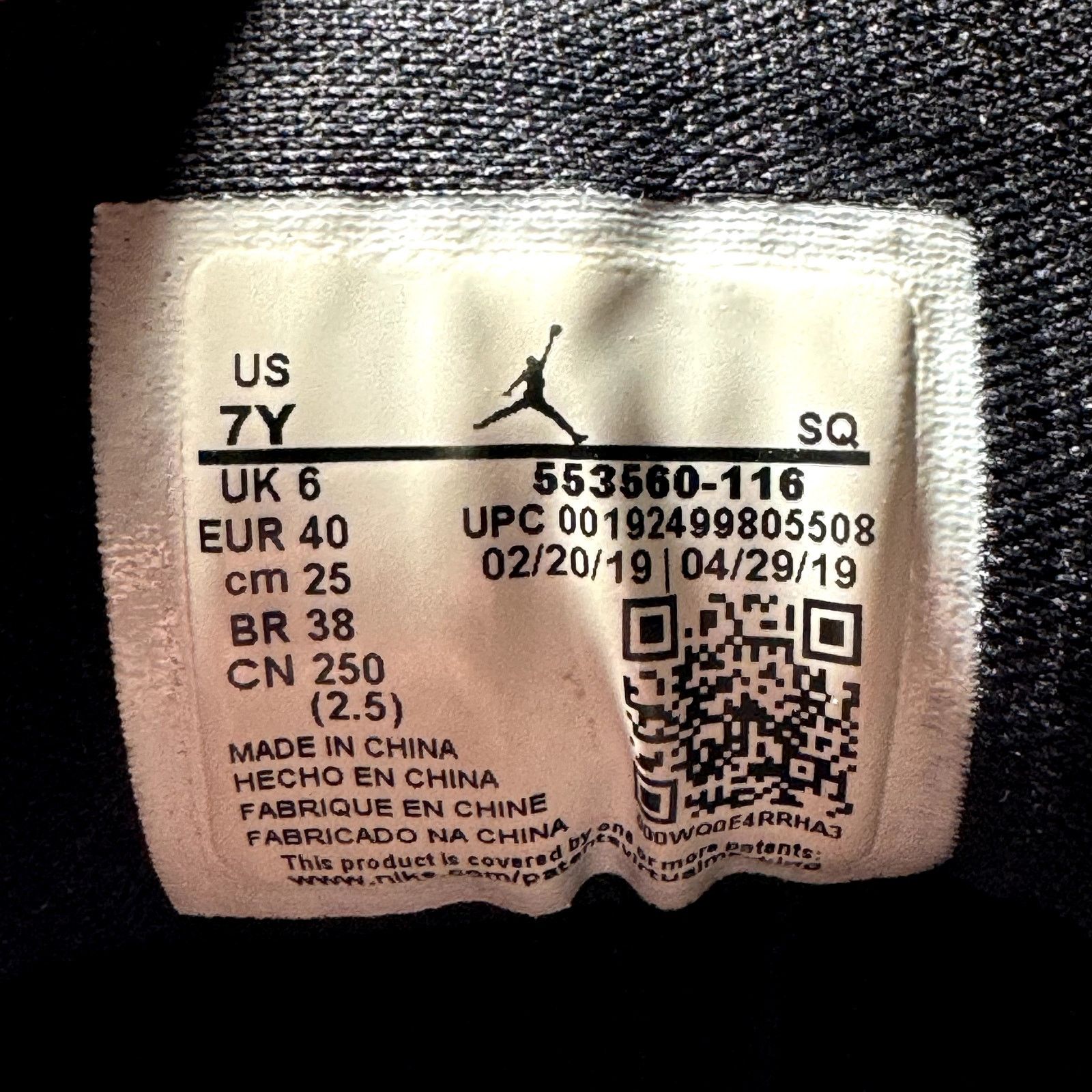 Jordan Brand × Nike Size 7 - Nike Air Jordan 1 Low GS Black Toe Men's Shoes Size US 7 / EU 40 - 7 Thumbnail