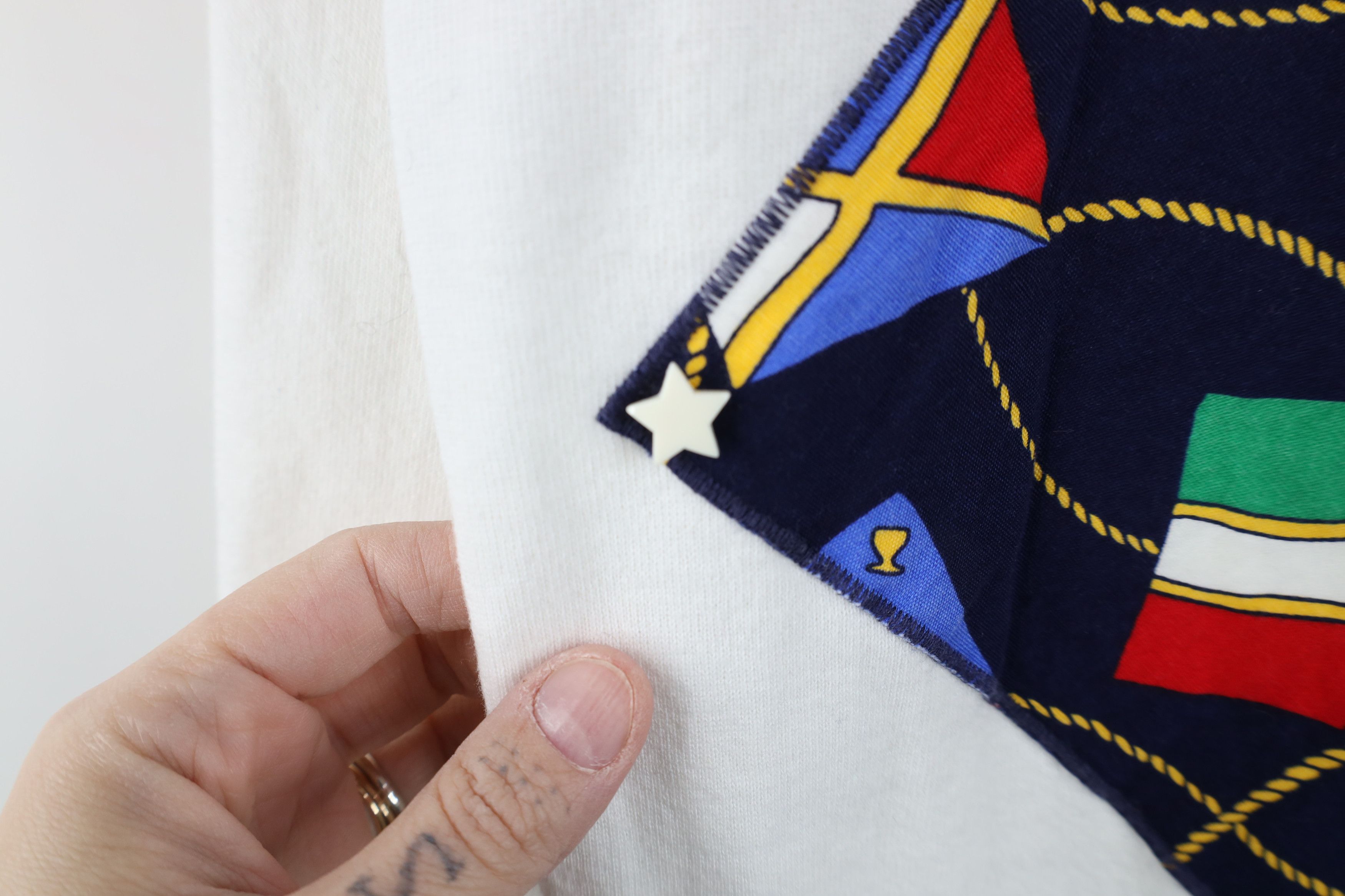Vintage Vintage 90s Streetwear Sailing Sailboat Sweatshirt USA Size XXL / US 16-18 / IT 52-54 - 6 Thumbnail