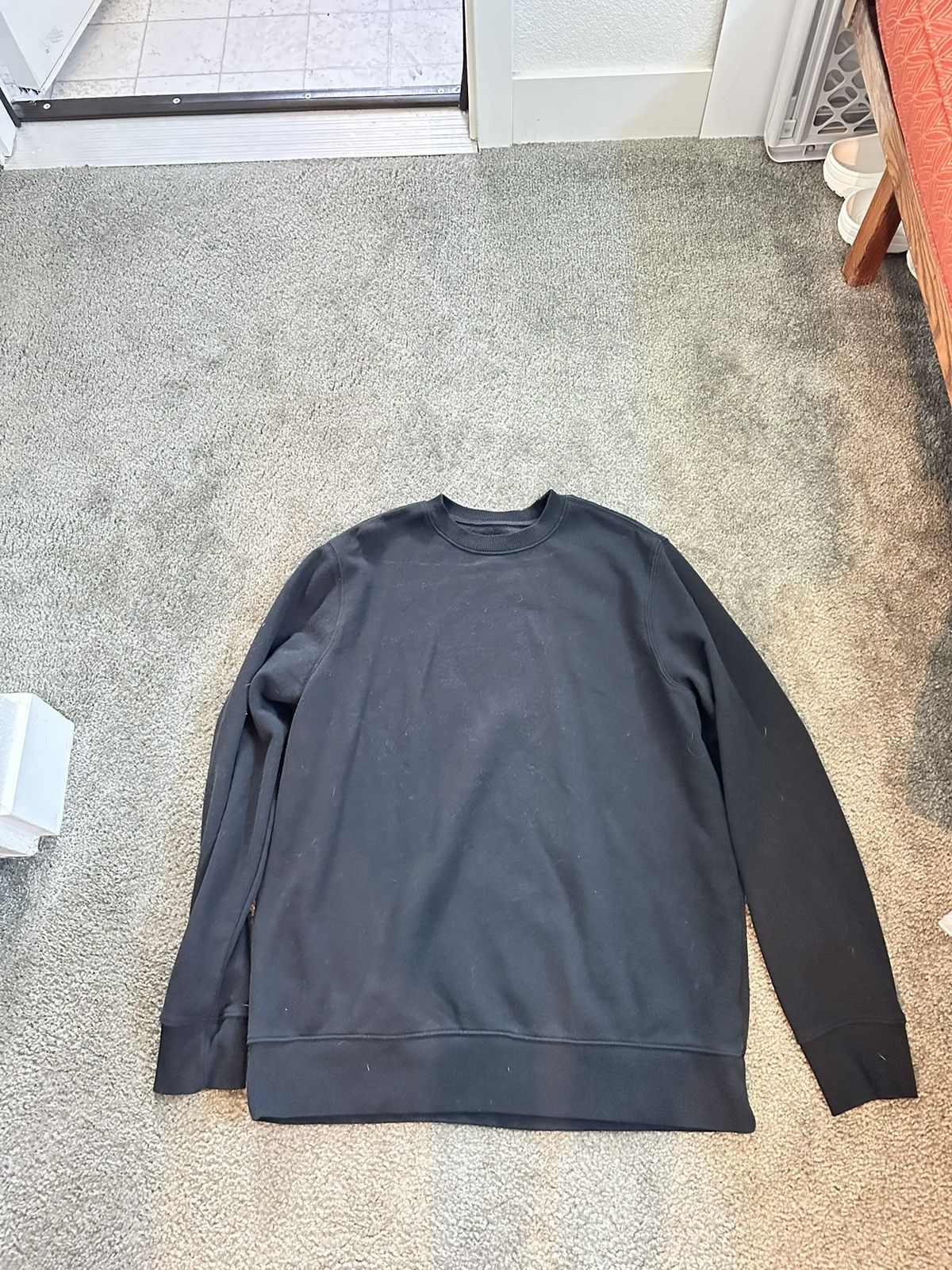 Vintage Black crewneck Size US XL / EU 56 / 4 - 1 Thumbnail