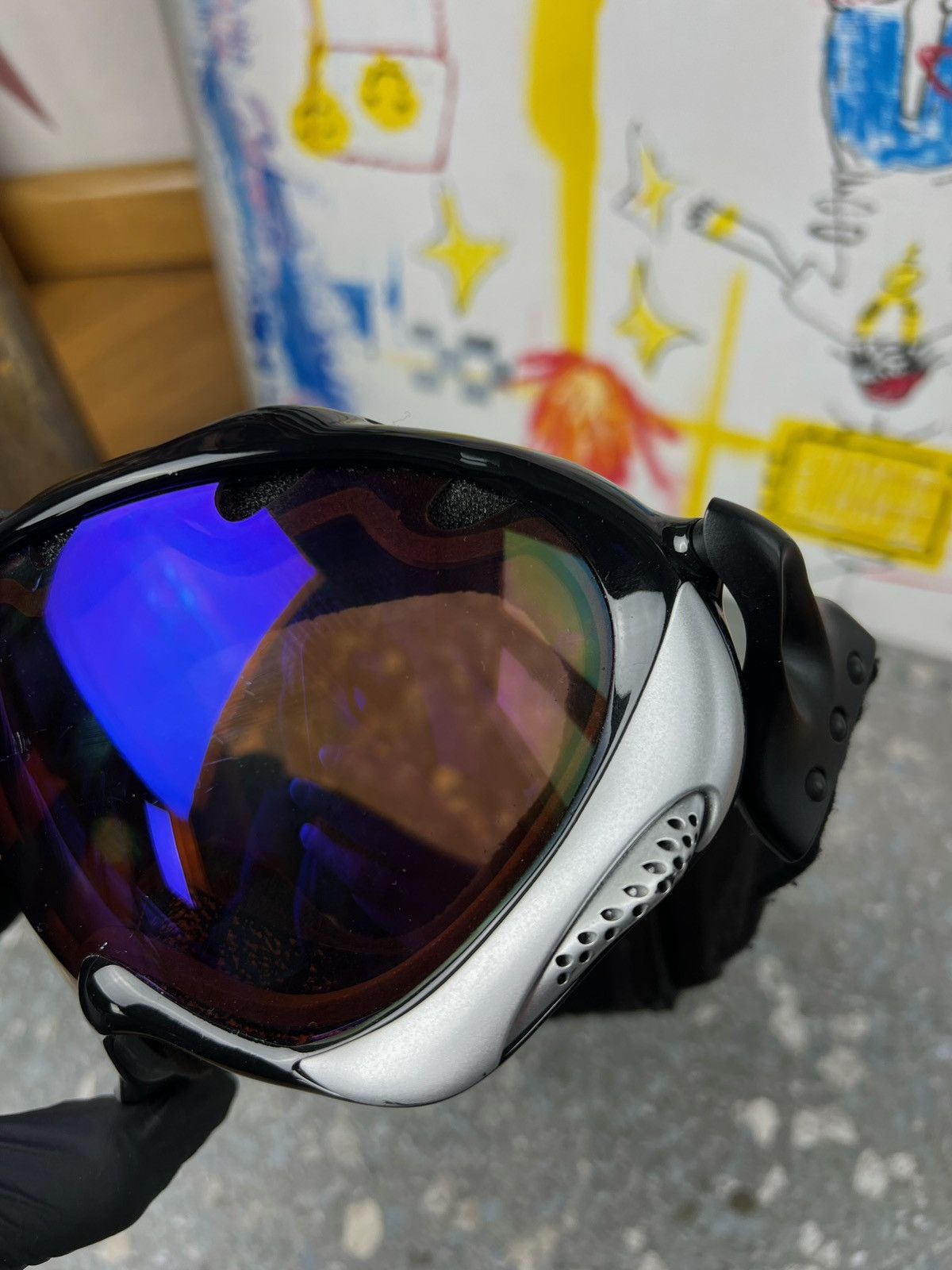 Oakley × Vintage Oakley vintage ski glasses Y2K gorpcore made in U.S.A. Size ONE SIZE - 7 Thumbnail