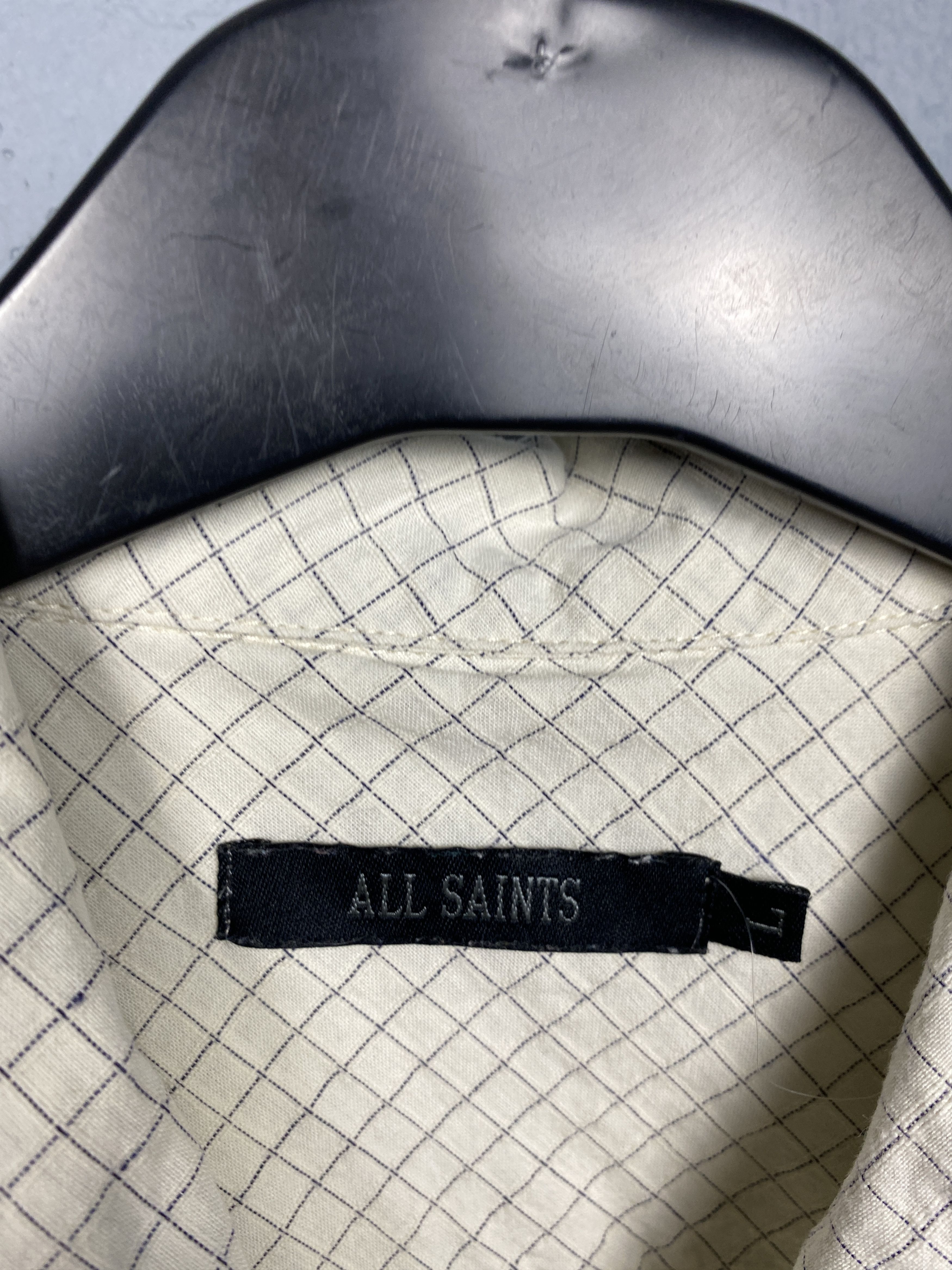Allsaints Allsaints Vintage Mens Short Sleeve Shirt Size US L / EU 52-54 / 3 - 5 Thumbnail