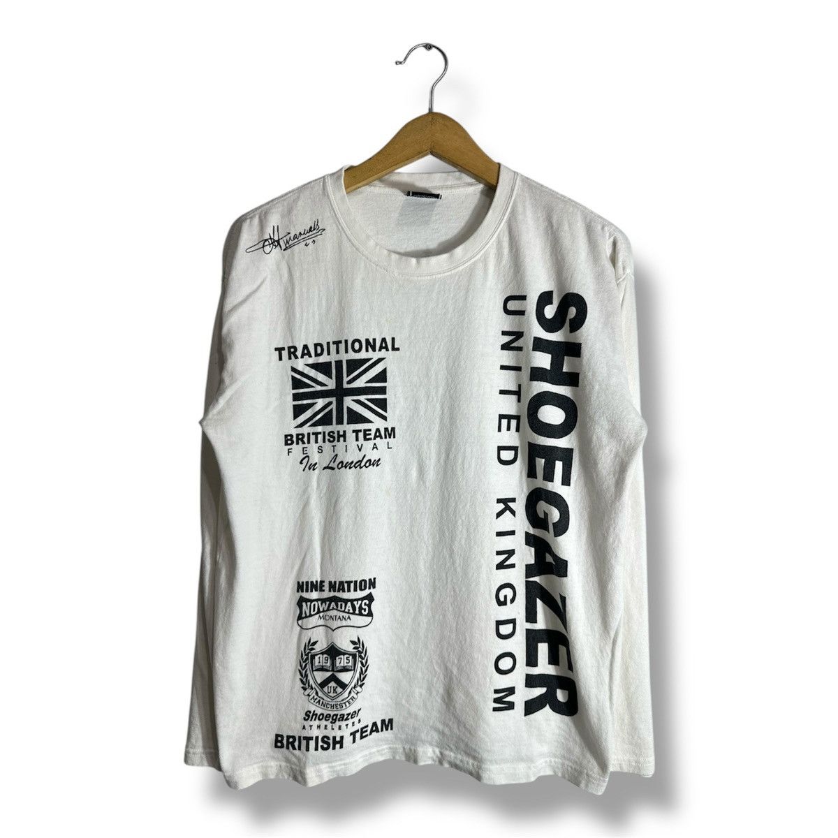 BRITISH LONDON POEM UNITED KINGDOM LONG SLEEVE TE