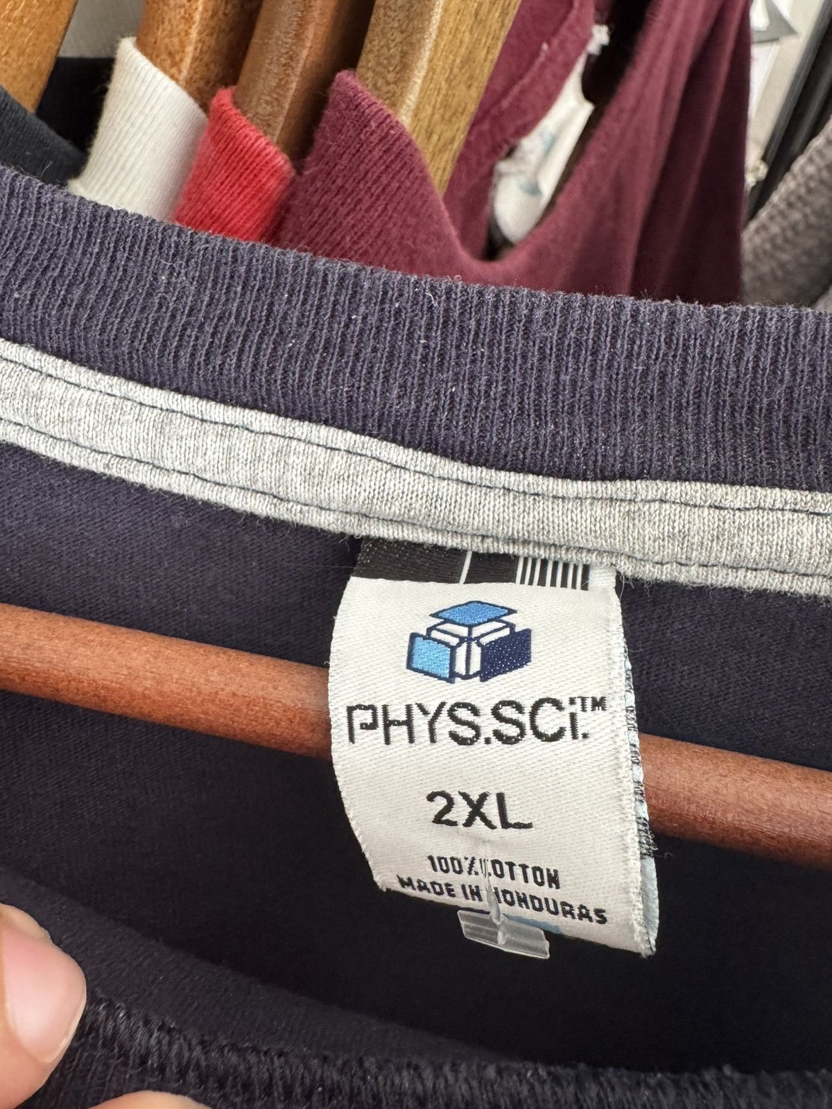 Other × Vintage Vintage Phy.Sci flame Streetwear tee Size US XL / EU 56 / 4 - 3 Thumbnail