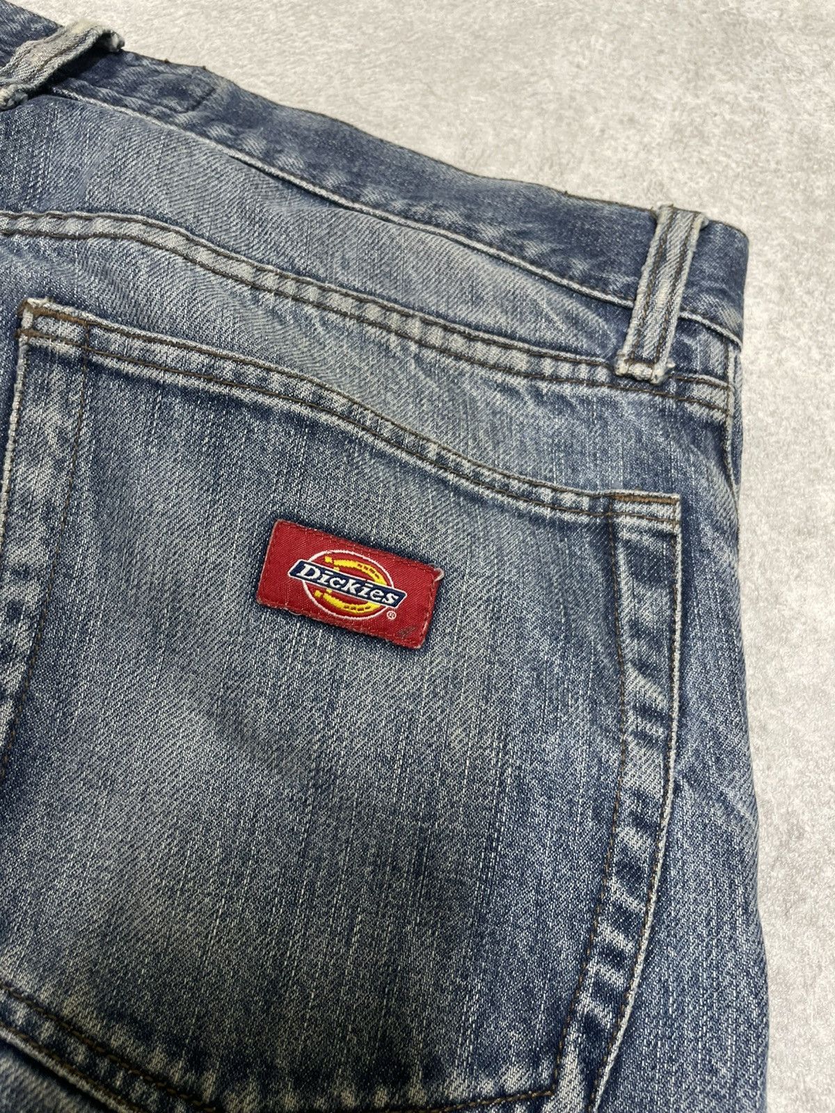 Dickies × If Six Was Nine × Le Grande Bleu (L.G.B.) Y2K Distress Dickies Cuffs Denim IFSIXWASNINE Style Size US 31 - 7 Thumbnail