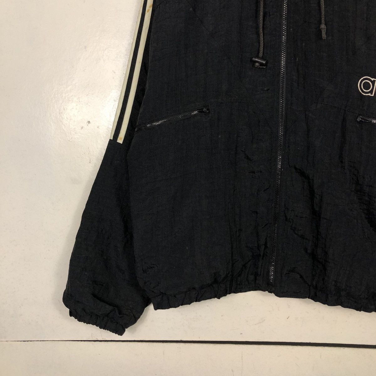 Adidas 📌Vintage Zipper Hoodie Jacket Adidas Big Logo Size US M / EU 48-50 / 2 - 6 Thumbnail