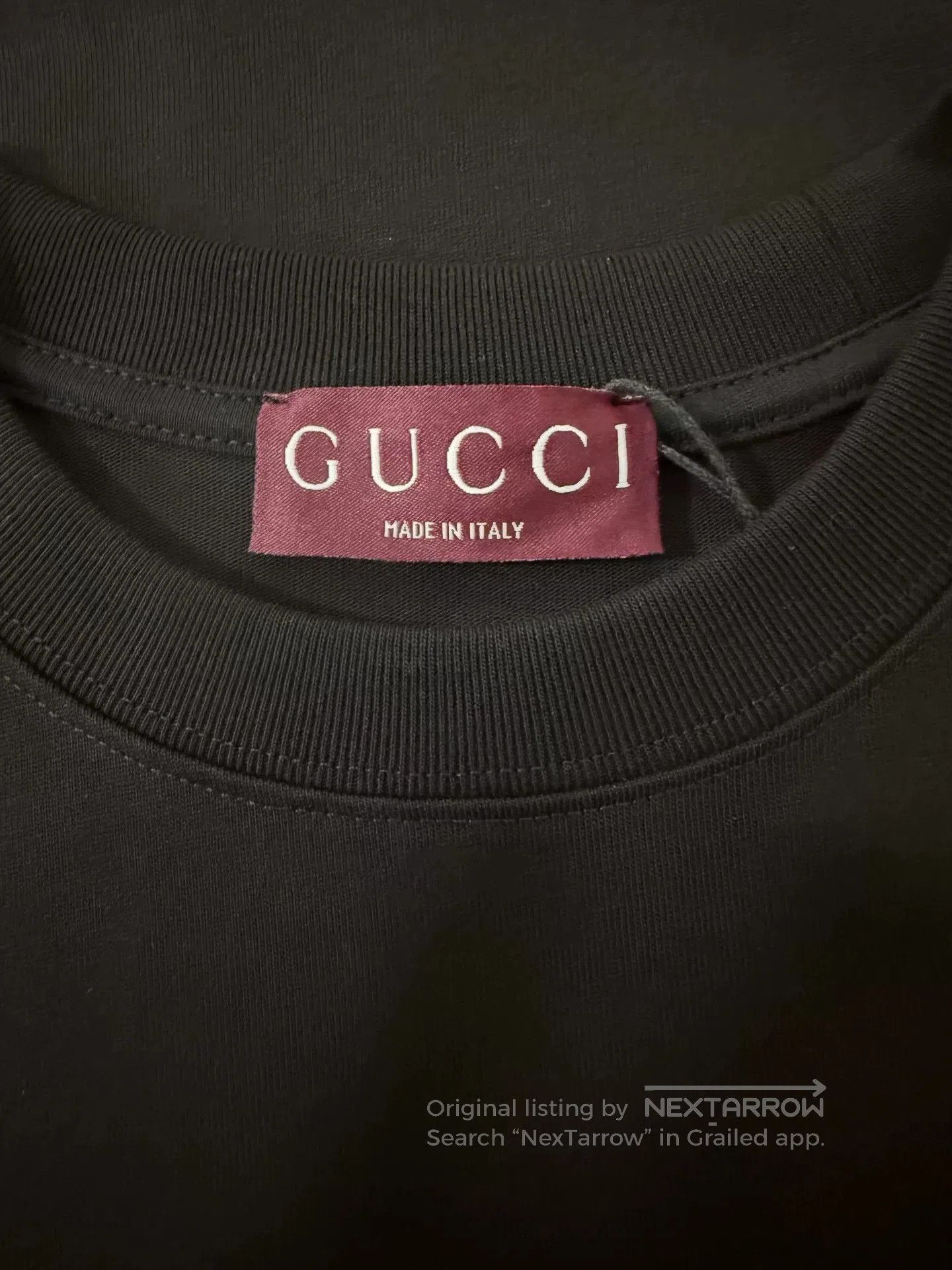 Gucci Gucci Black Short-Sleeve T-Shirt. Size US M / EU 48-50 / 2 - 3 Thumbnail