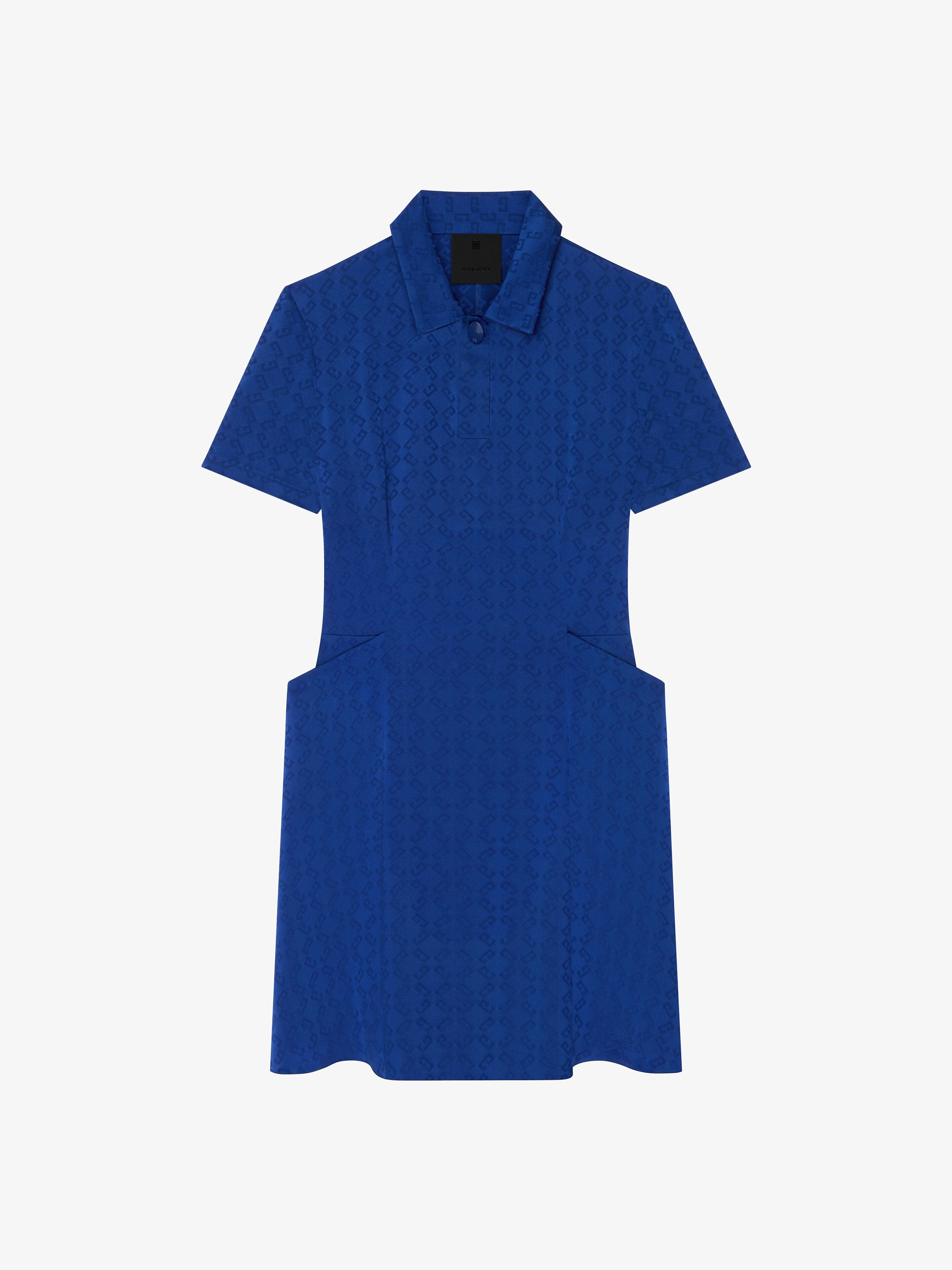o1w1db10825 Polo Dress in Blue